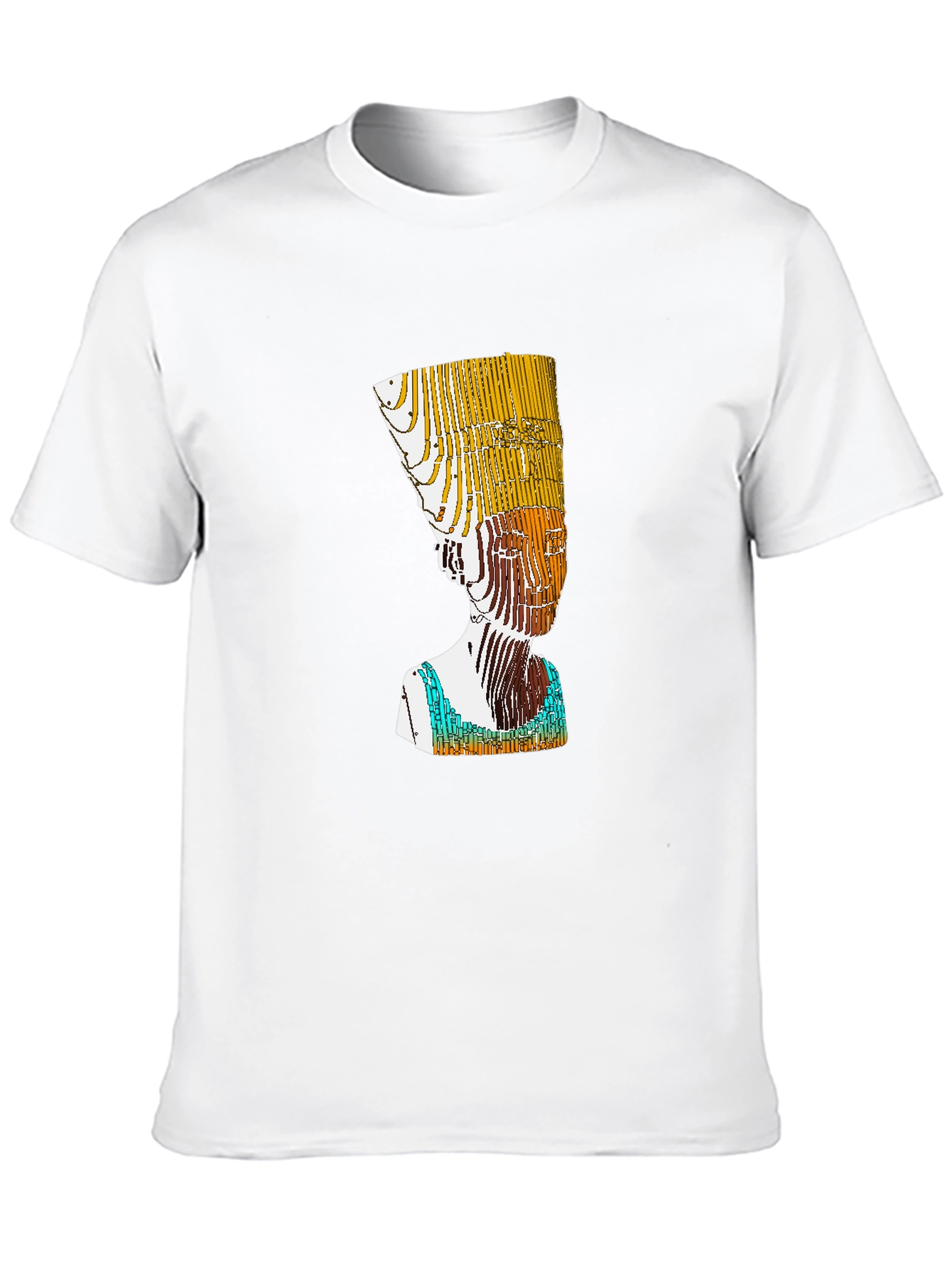 Nefertiti Graphic Tee - Modern Art T-Shirt
