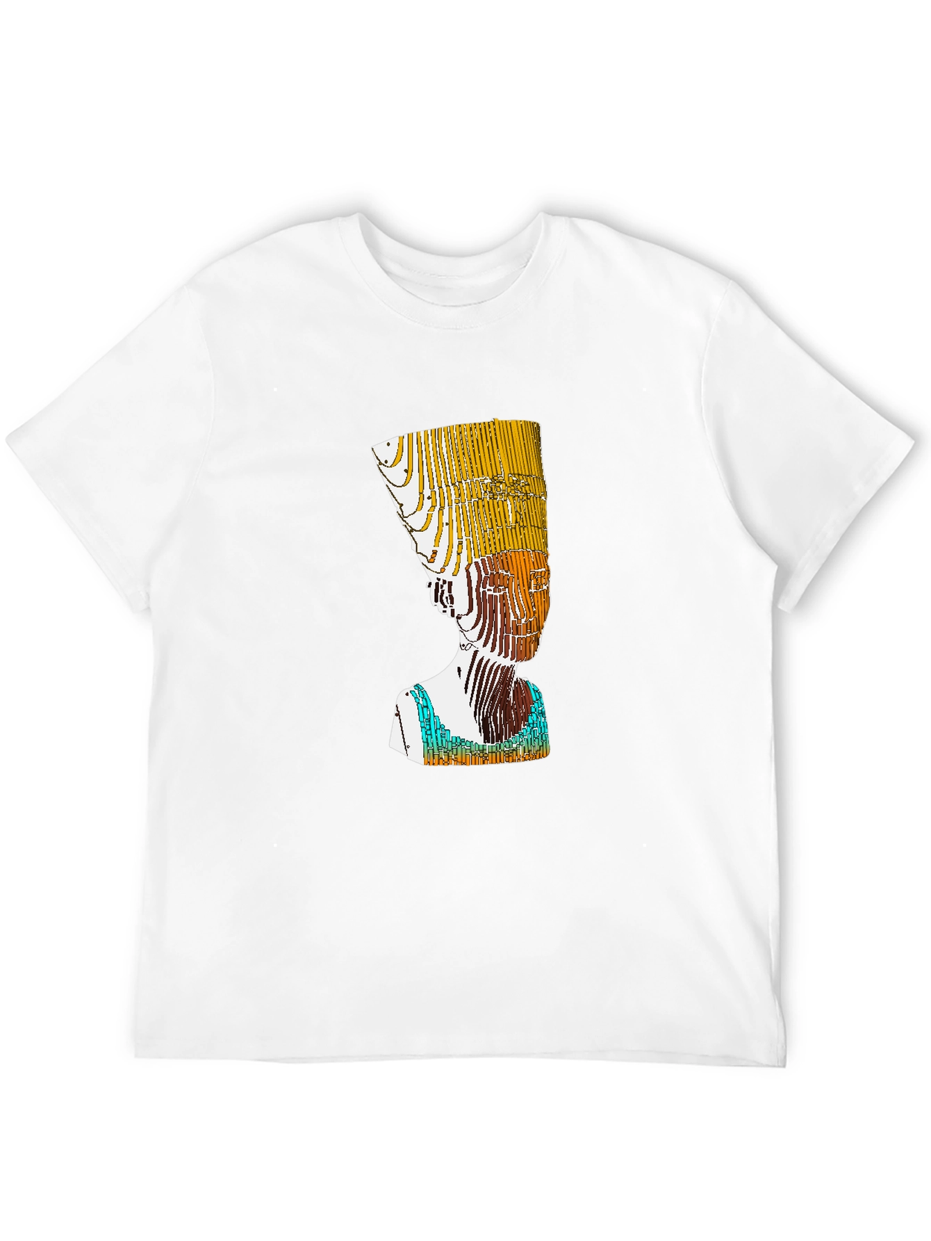 Nefertiti Graphic Tee - Modern Art T-Shirt