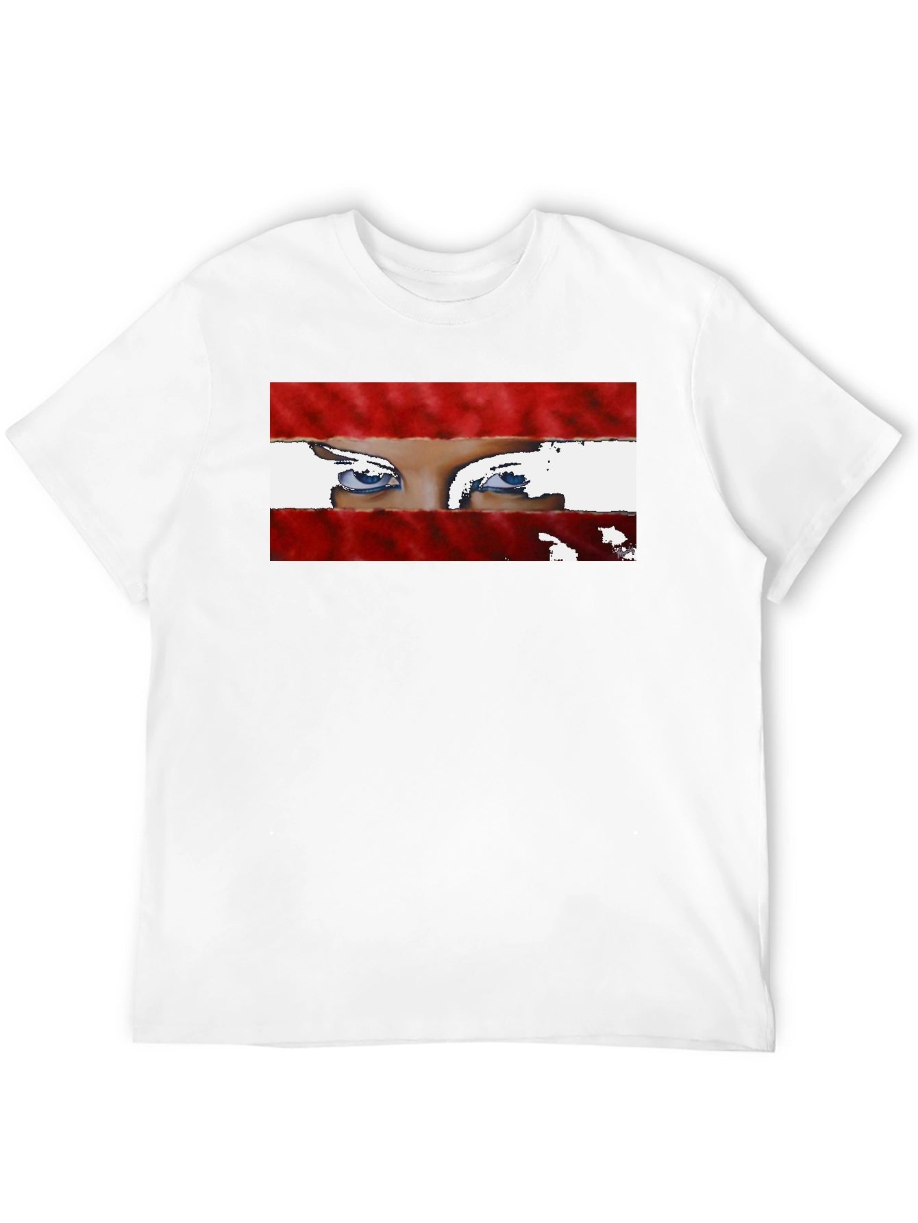 Eyes Graphic Tee - Unique & Stylish Black T-Shirt