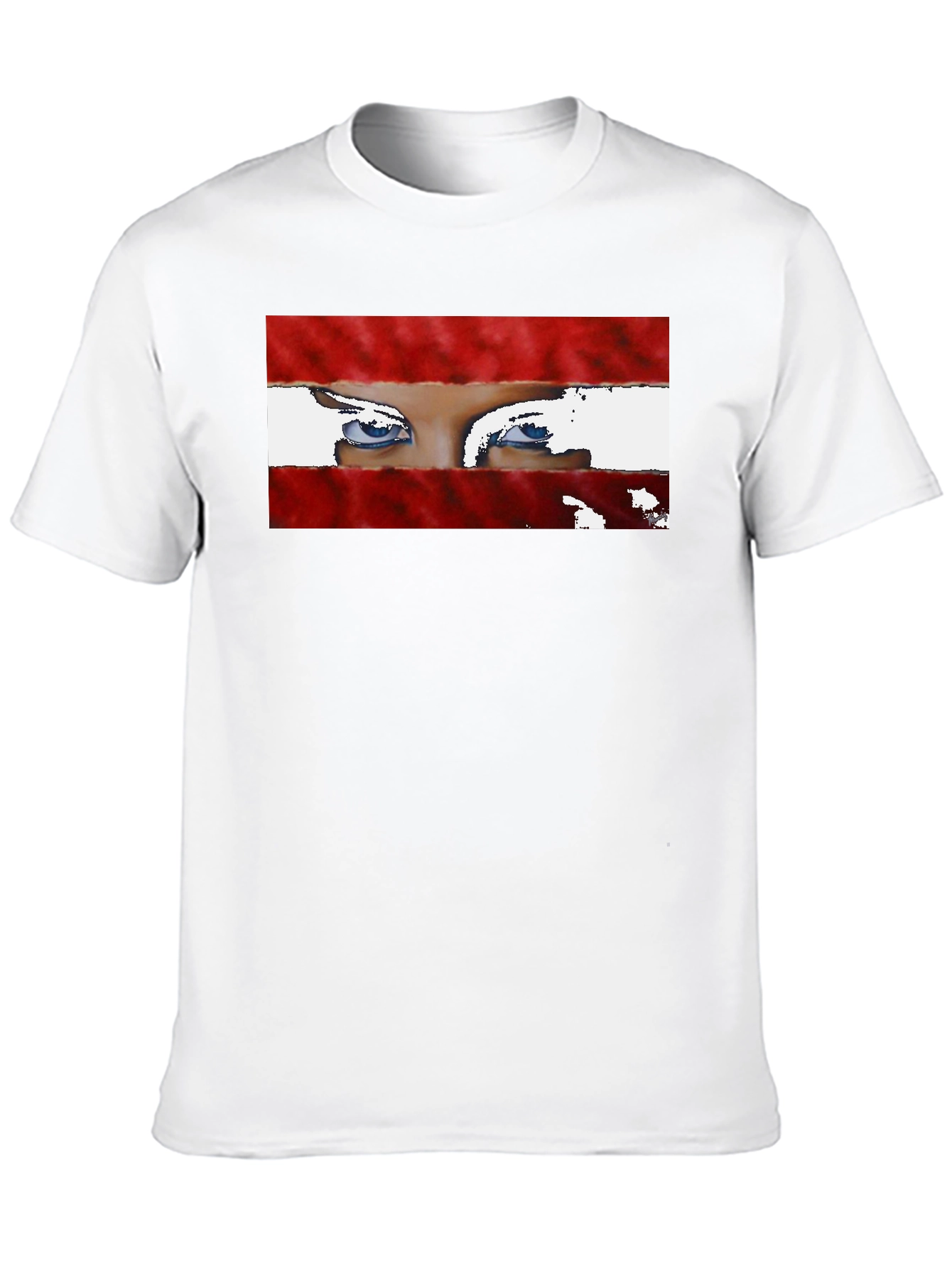 Eyes Graphic Tee - Unique & Stylish Black T-Shirt