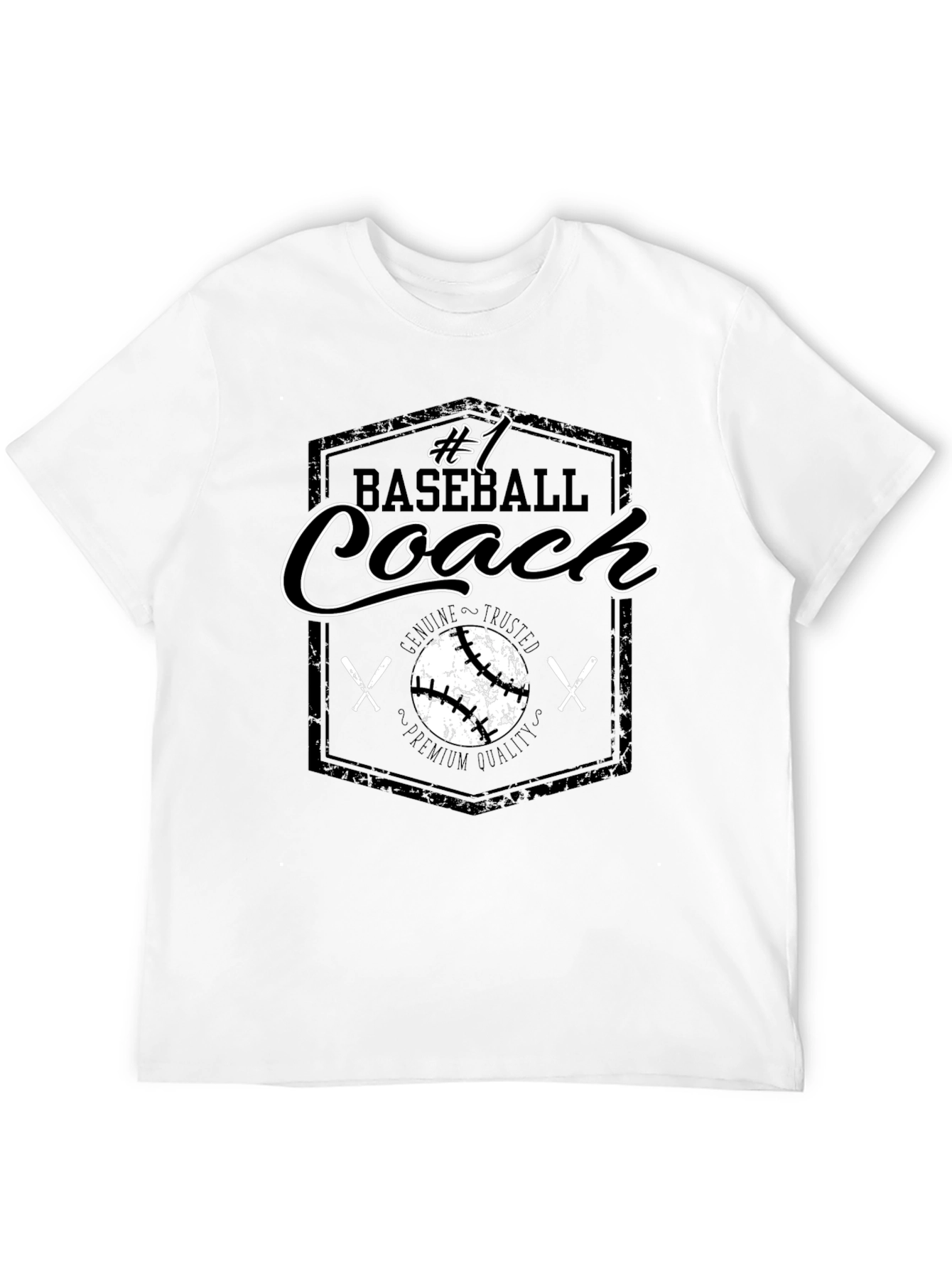 Baseball Coach #1 Graphic T-Shirt