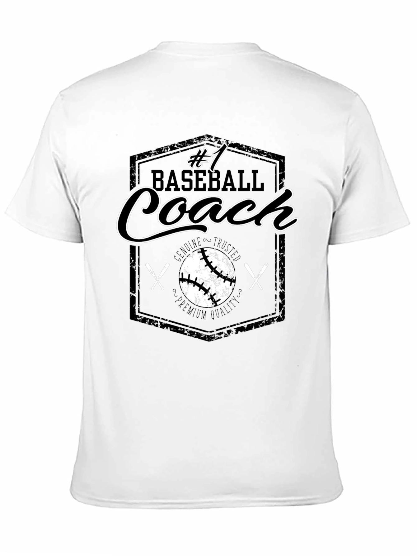 Baseball Coach #1 Graphic T-Shirt