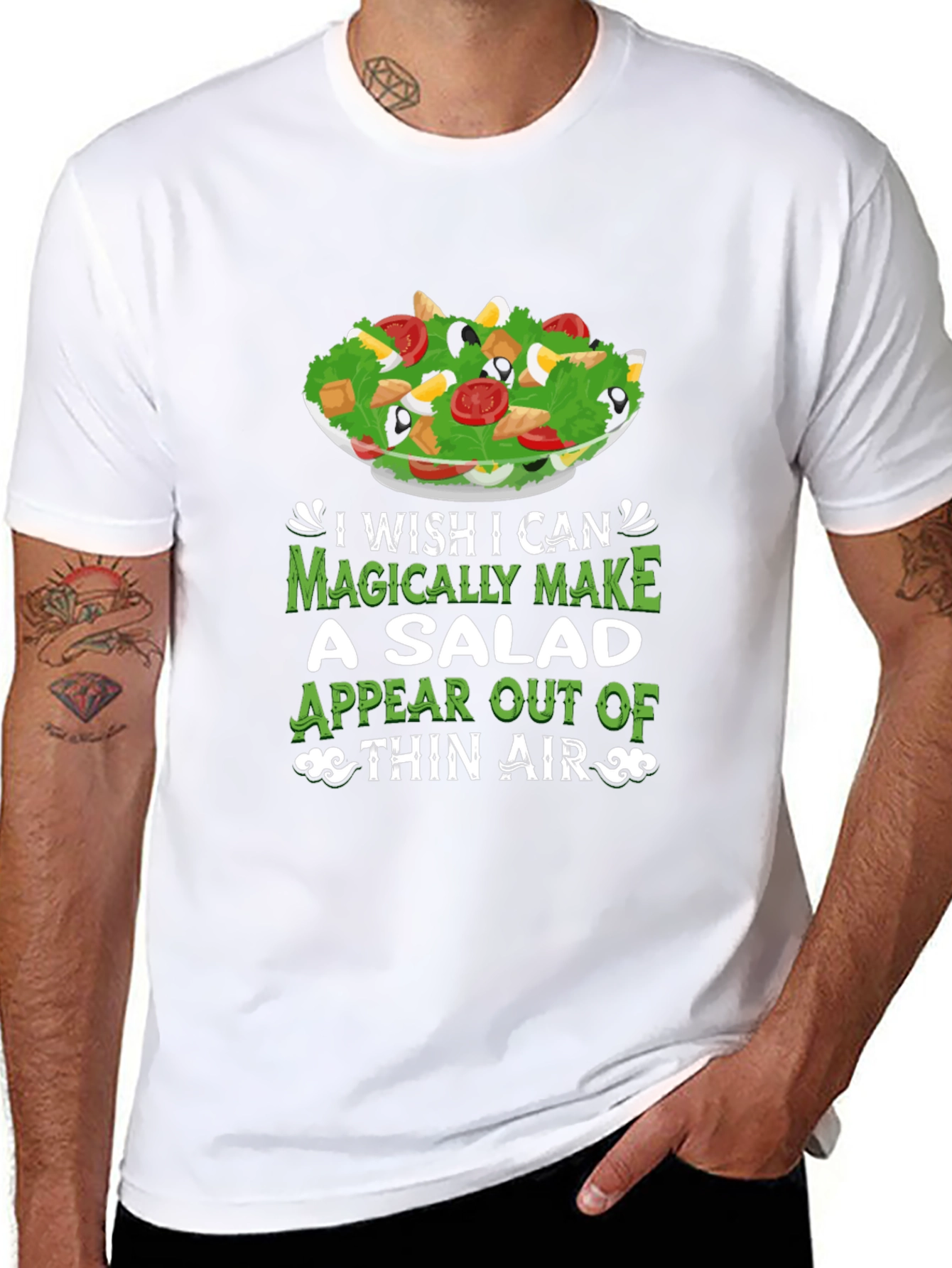 Salad Magic T-Shirt - Funny Foodie Tee