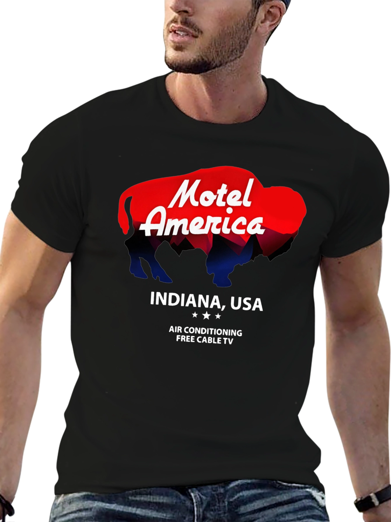 Motel America T-Shirt - Indiana USA