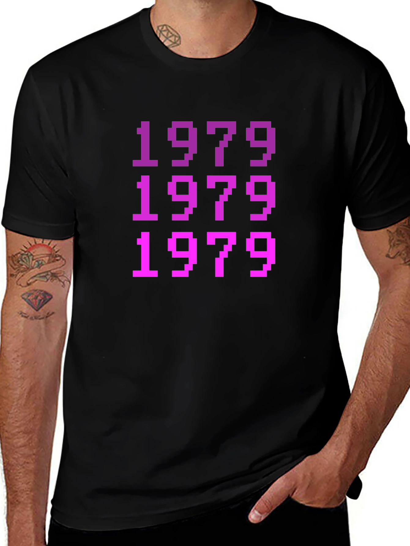 Retro 1979 Graphic T-Shirt - Pixel Style