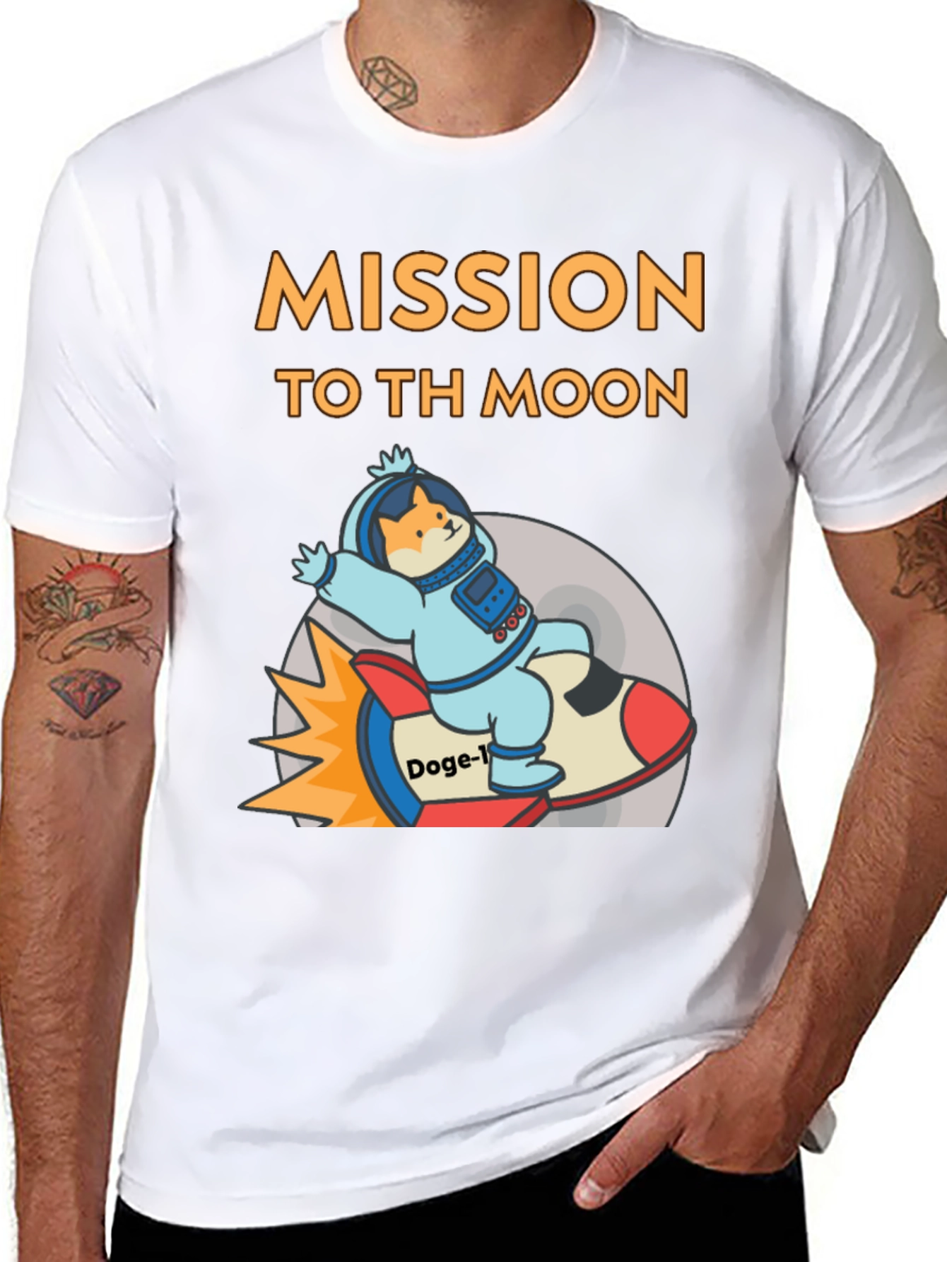 Mission to the Moon Doge-1 T-Shirt