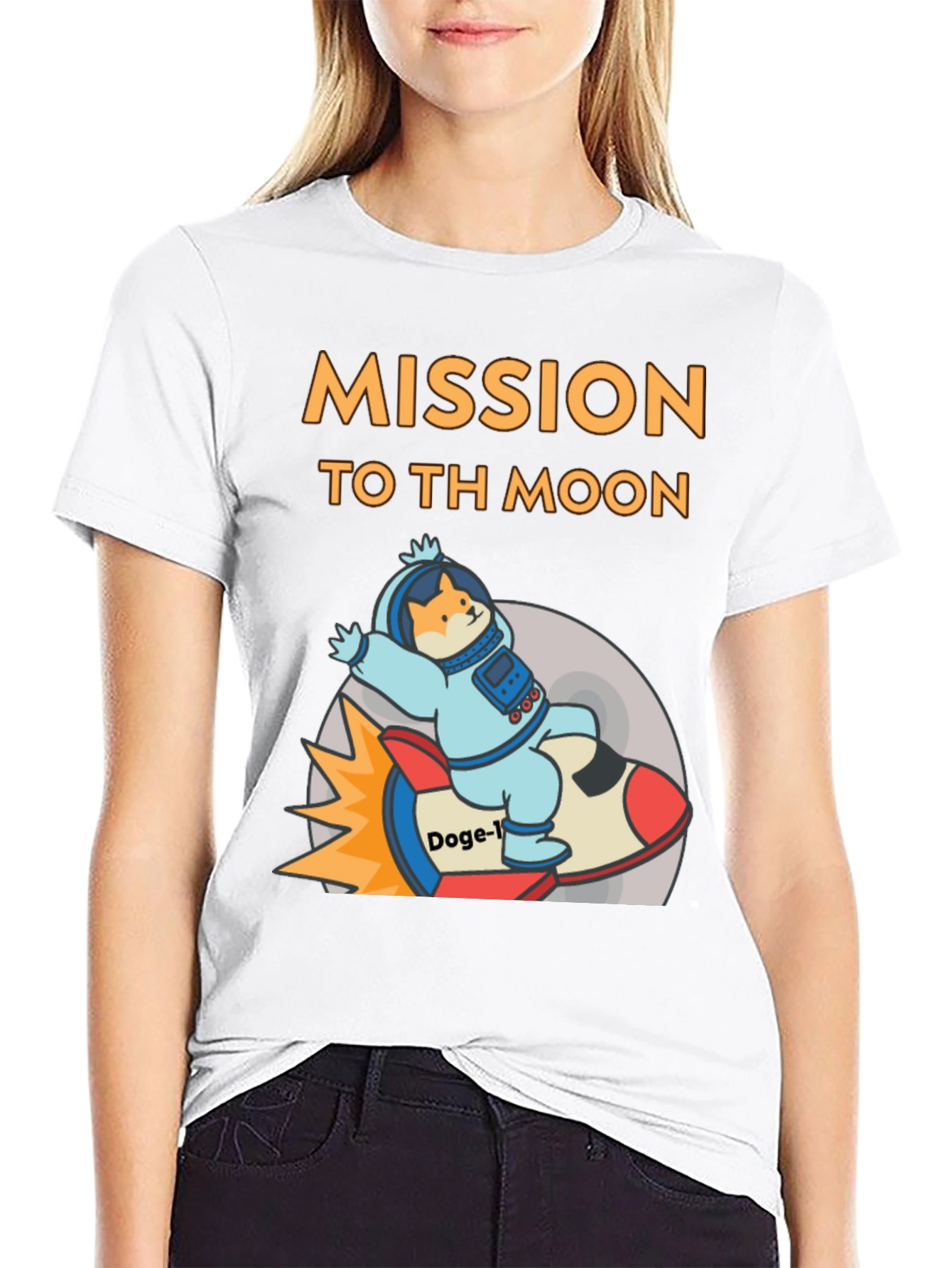 Mission to the Moon Doge-1 T-Shirt