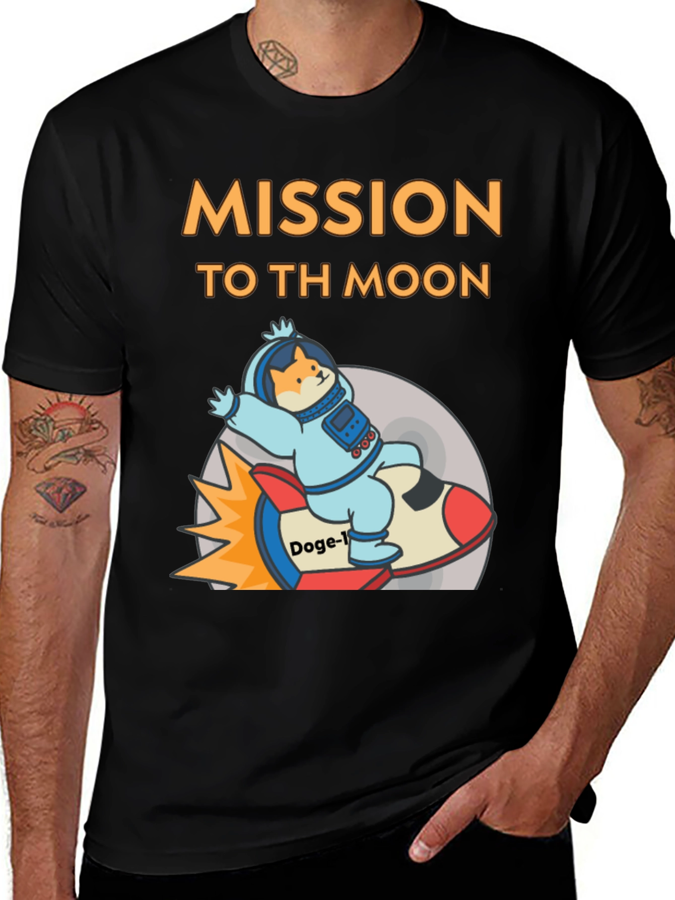 Mission to the Moon Doge-1 T-Shirt