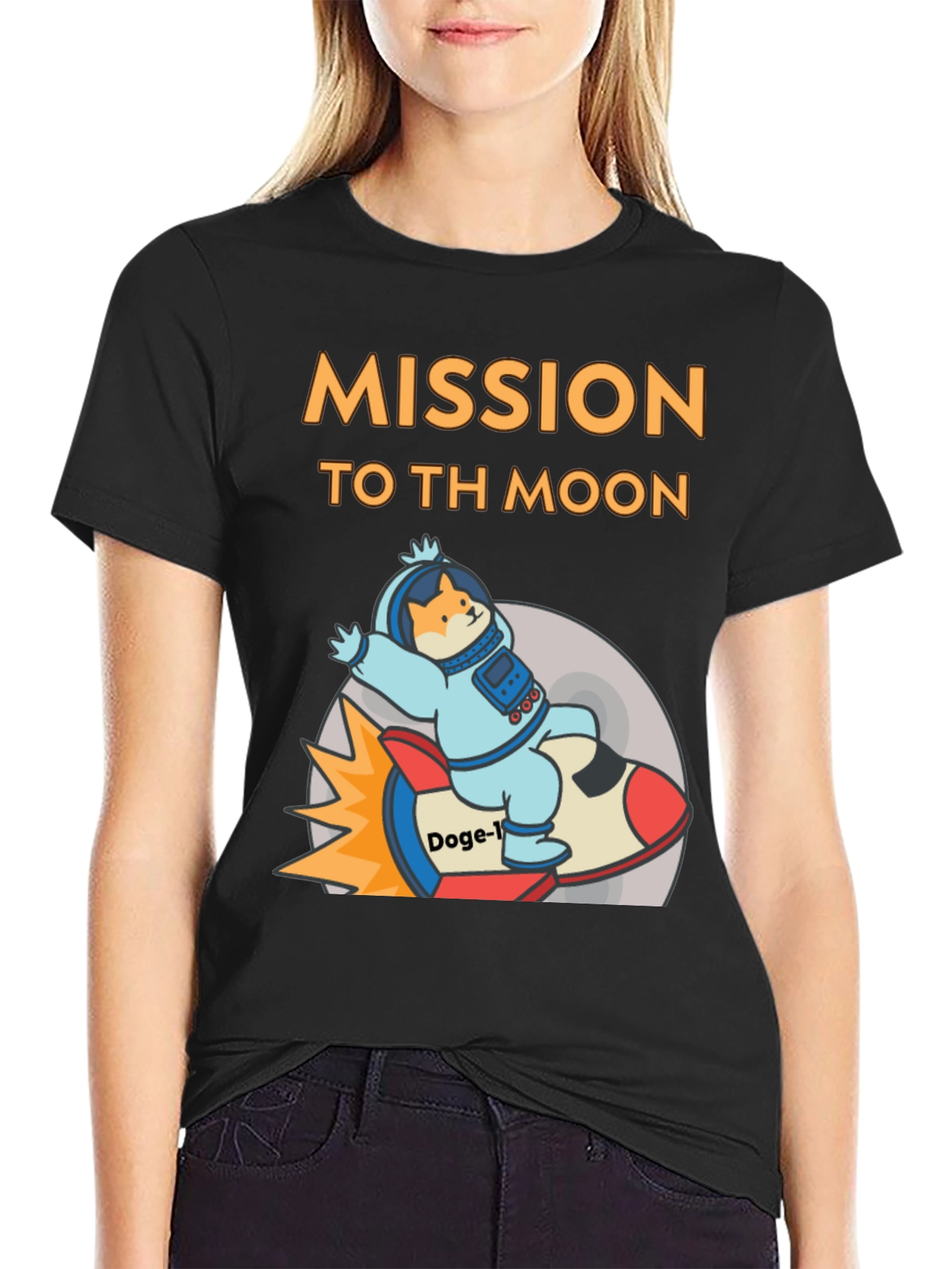 Mission to the Moon Doge-1 T-Shirt