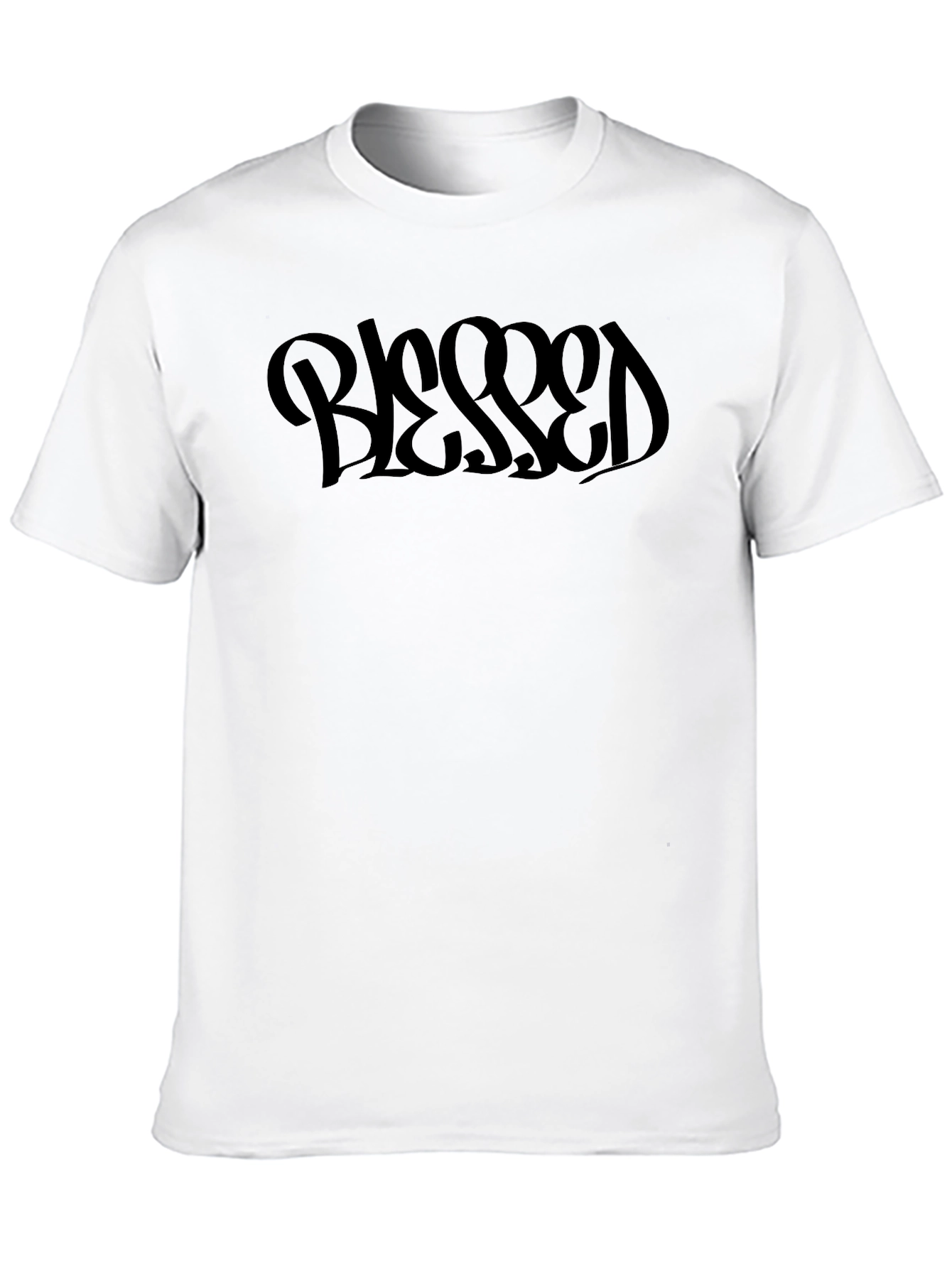 Blessed Black Graphic T-Shirt