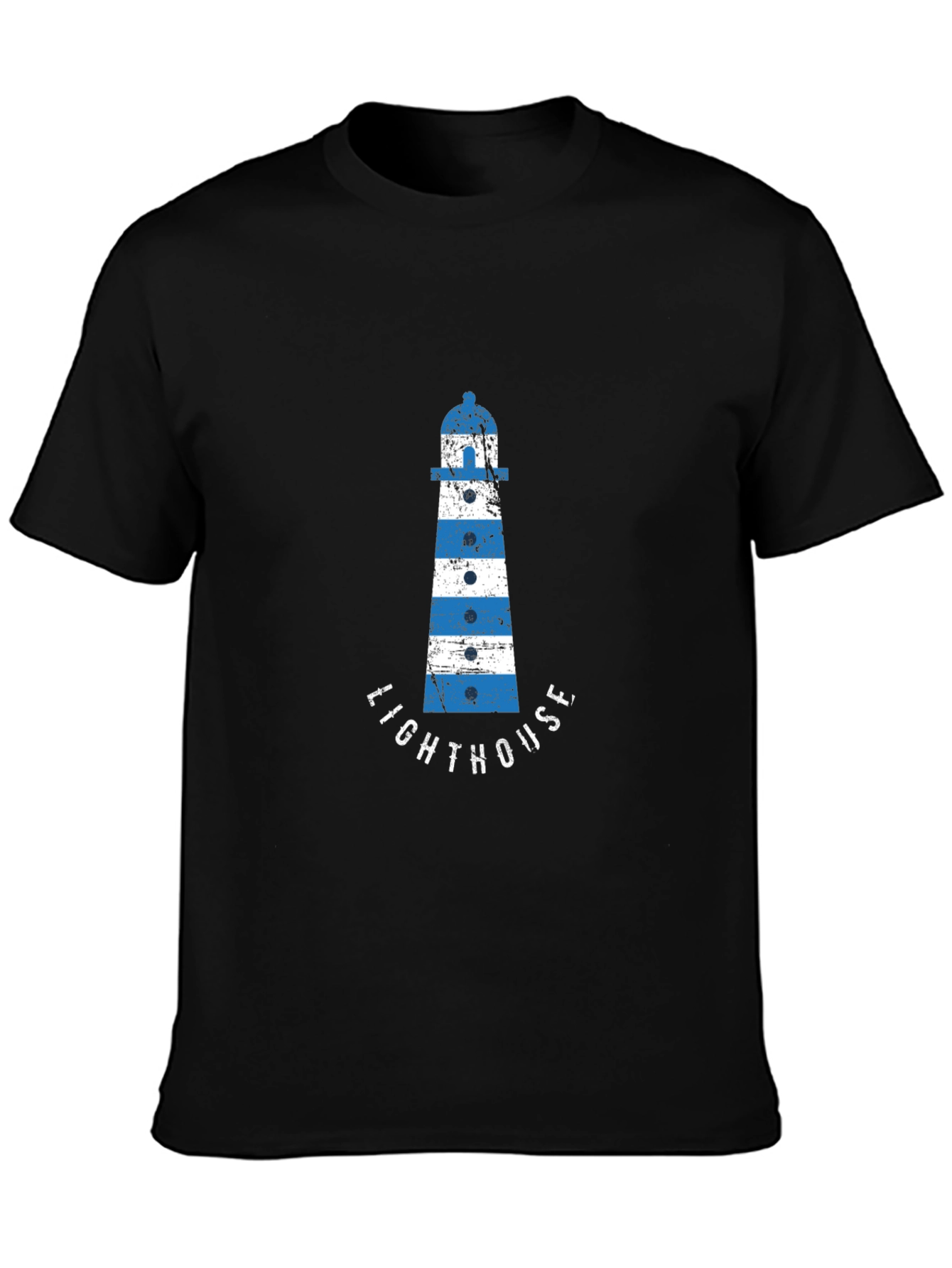 Lighthouse Graphic Tee - Coastal Style