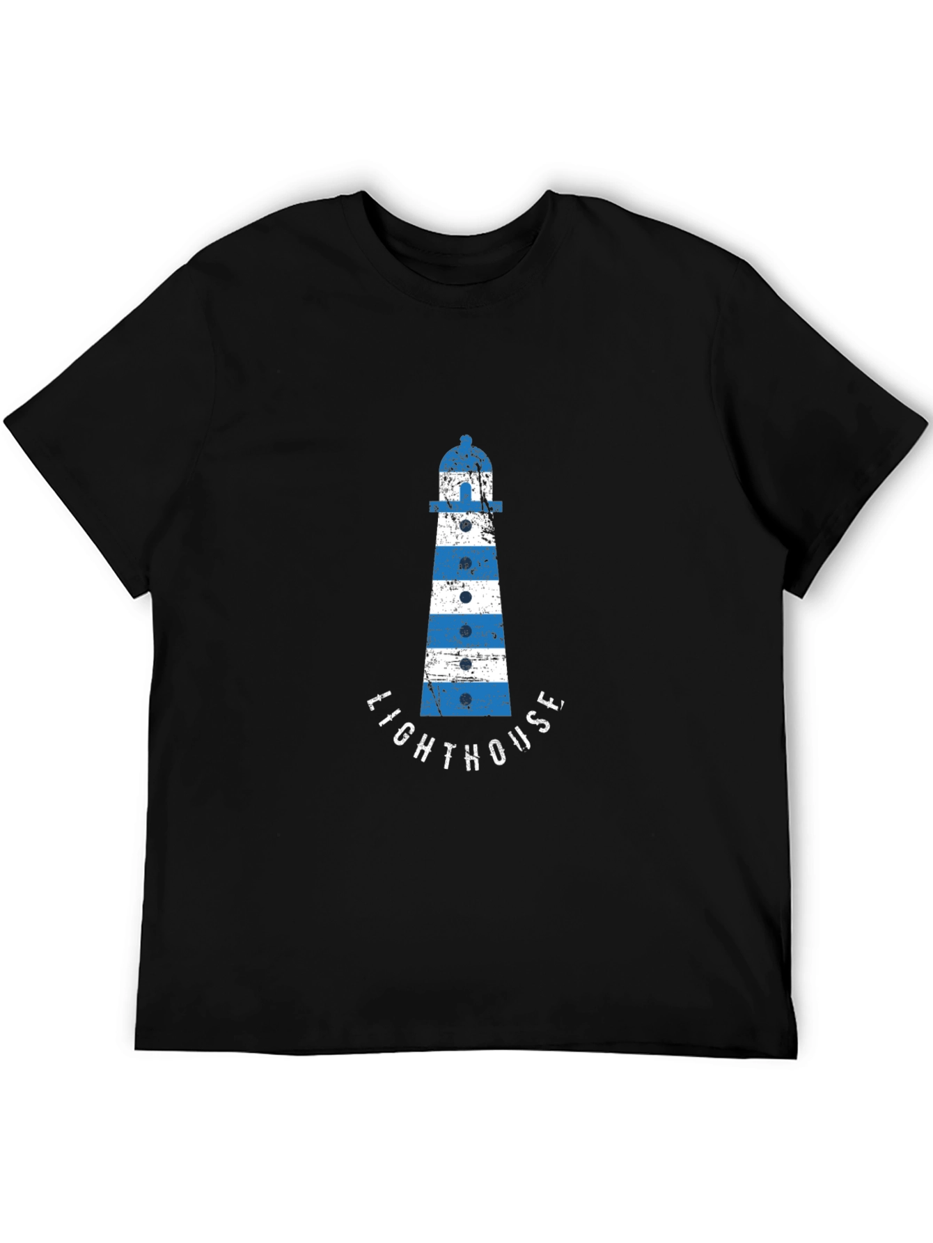 Lighthouse Graphic Tee - Coastal Style