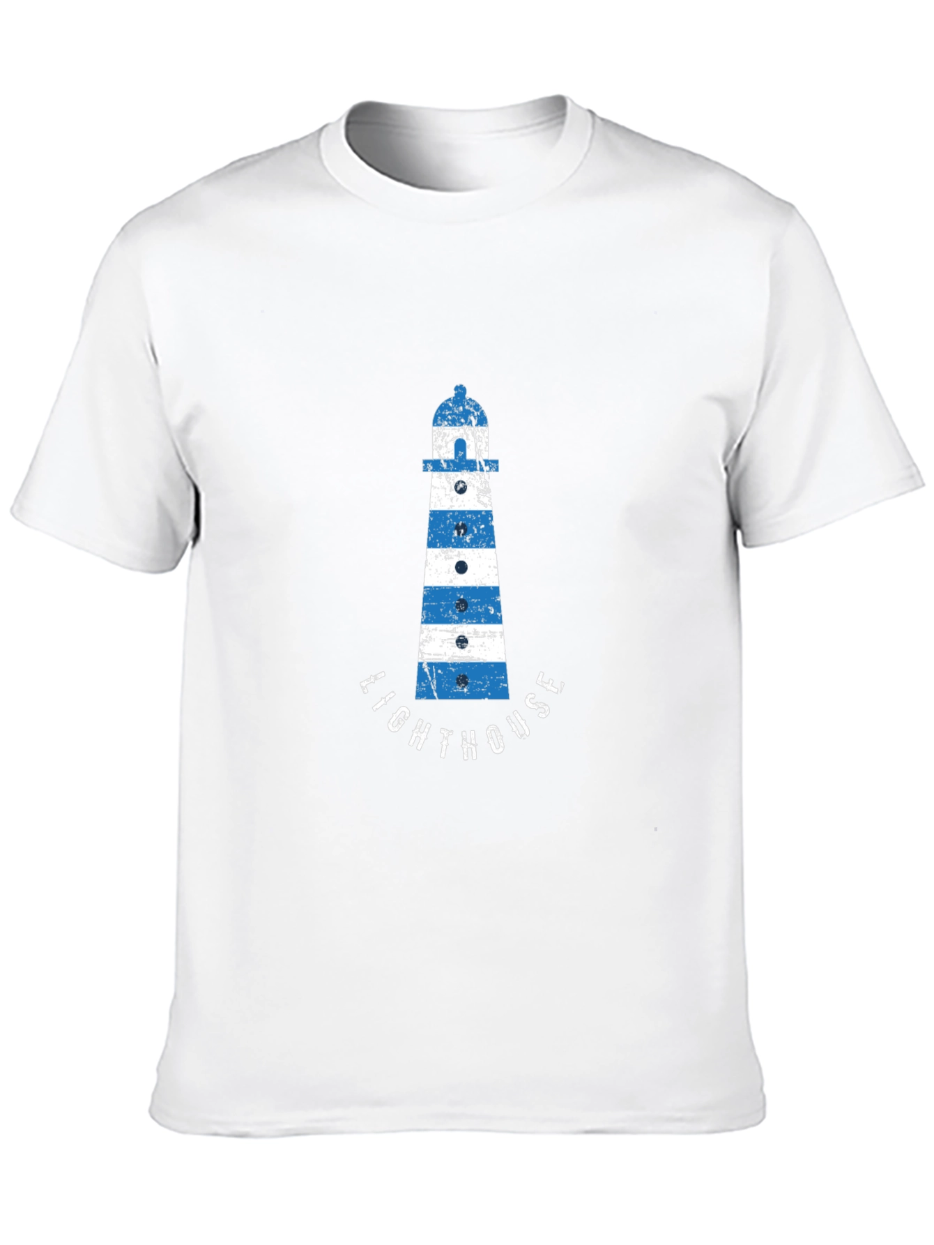 Lighthouse Graphic Tee - Coastal Style