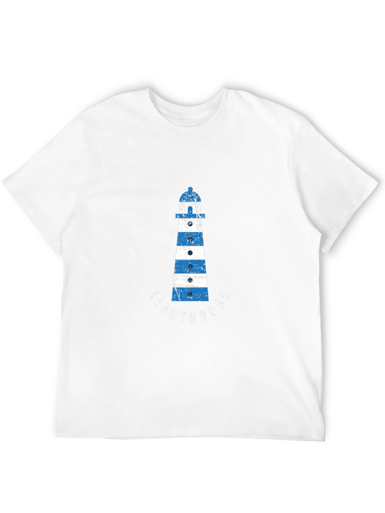 Lighthouse Graphic Tee - Coastal Style