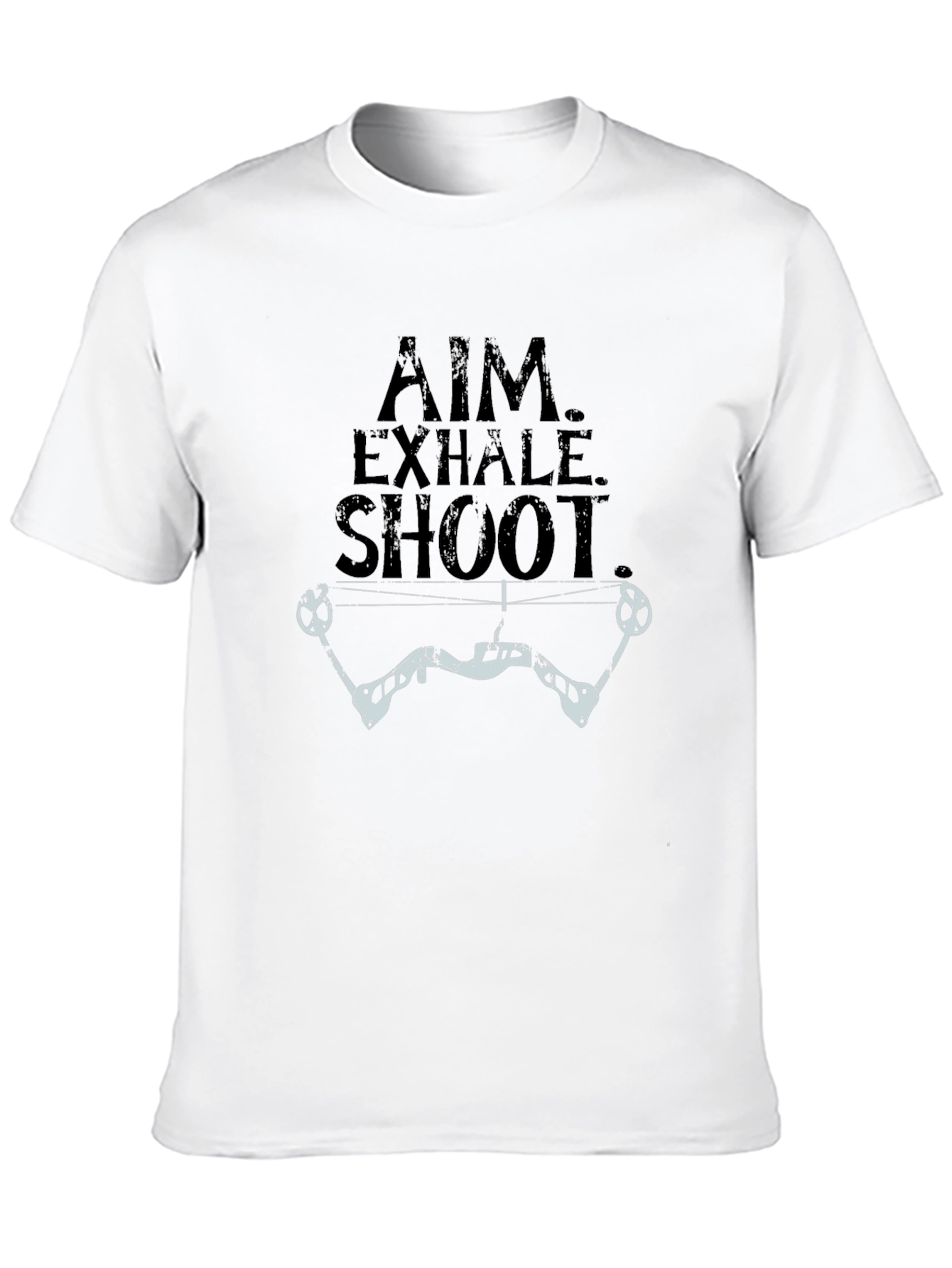 Archery T-Shirt: Aim Exhale Shoot
