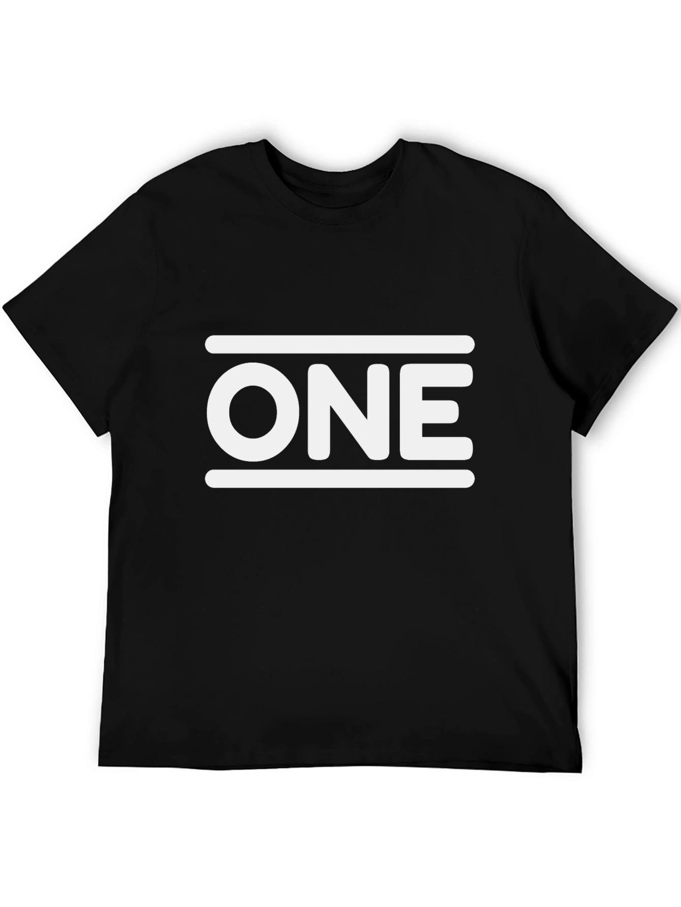 ONE Graphic T-Shirt - Stylish Minimalist Design