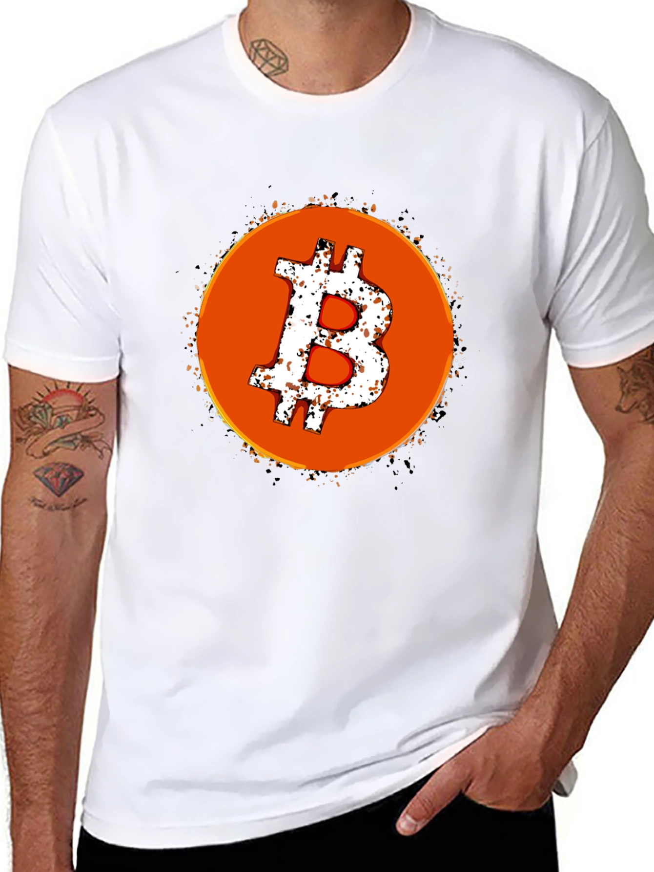 Bitcoin Graphic Tee - Crypto Currency T-Shirt