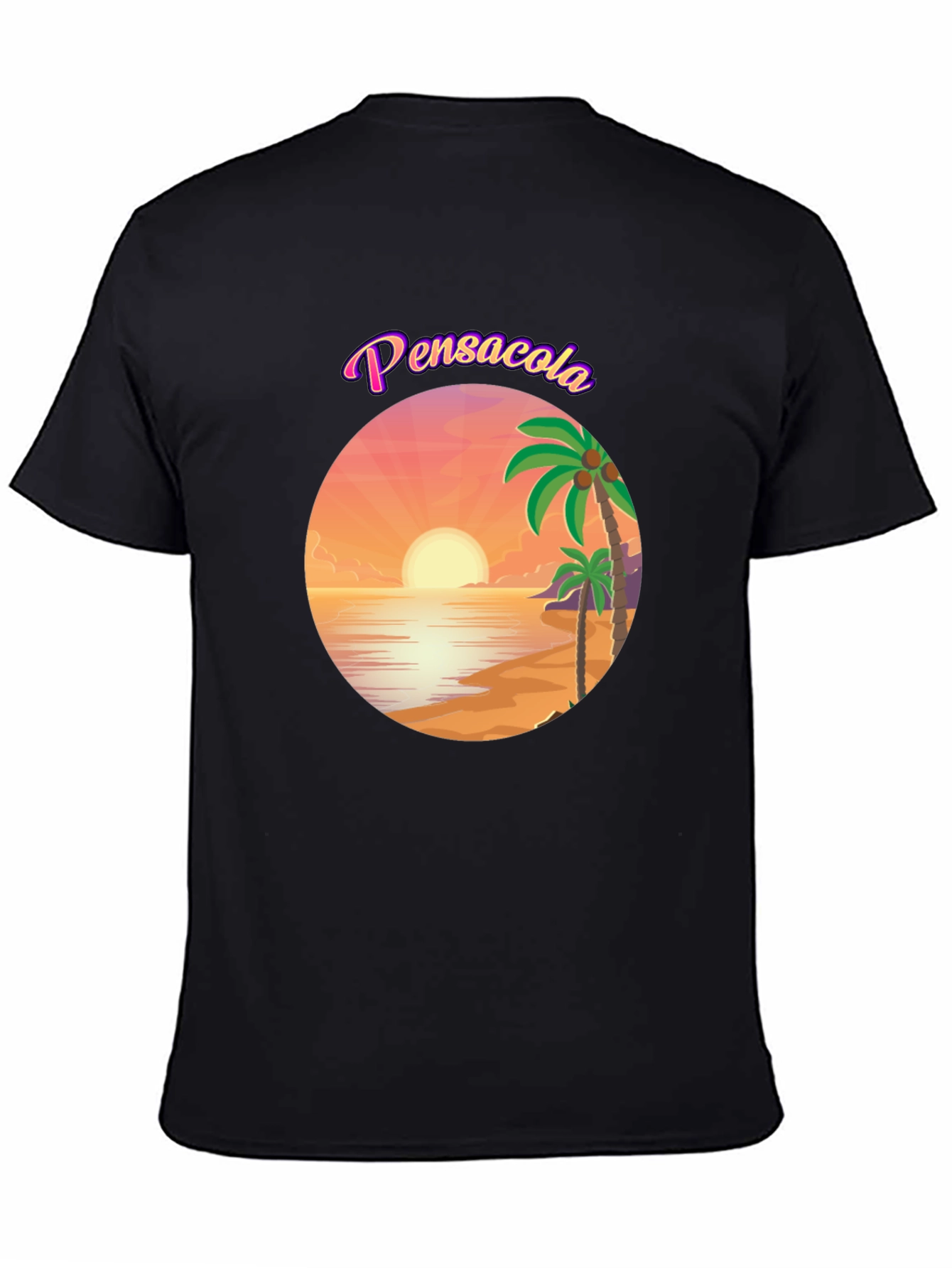 Pensacola Beach Sunset Graphic Tee