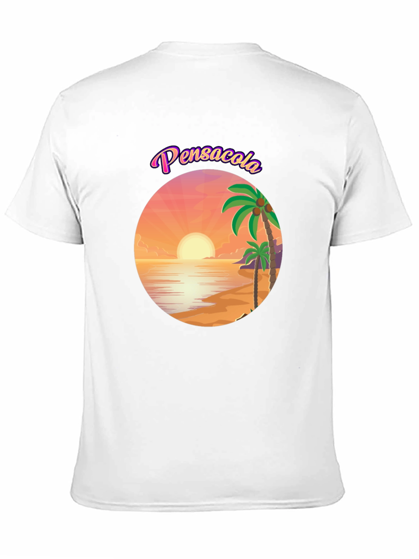 Pensacola Beach Sunset Graphic Tee