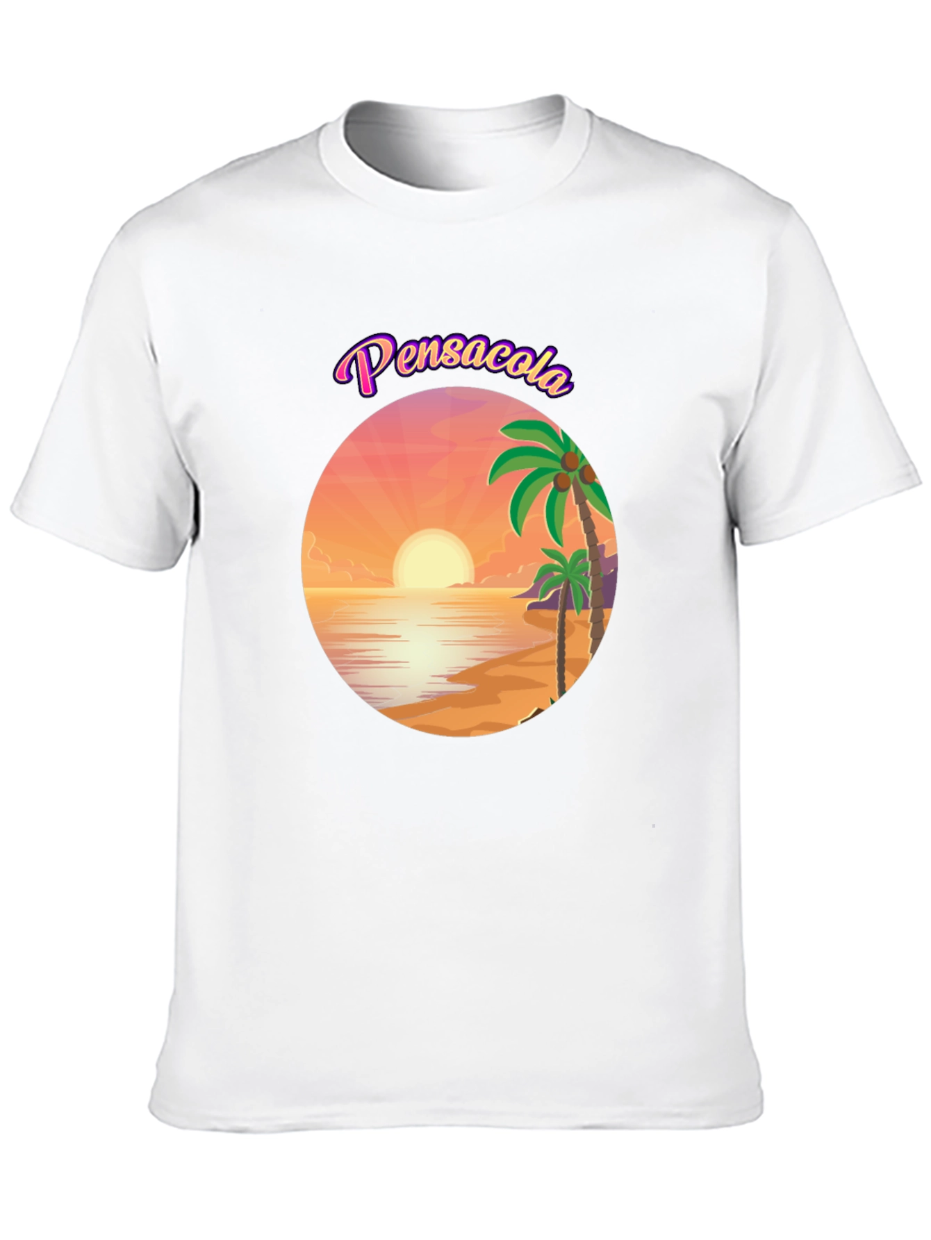 Pensacola Beach Sunset Graphic Tee