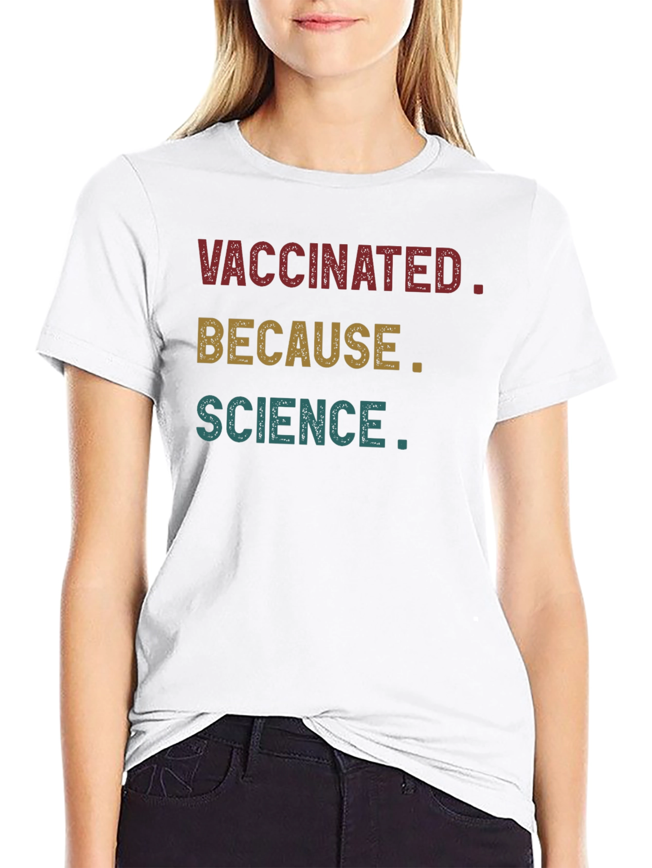 Vaccinated Because Science T-Shirt