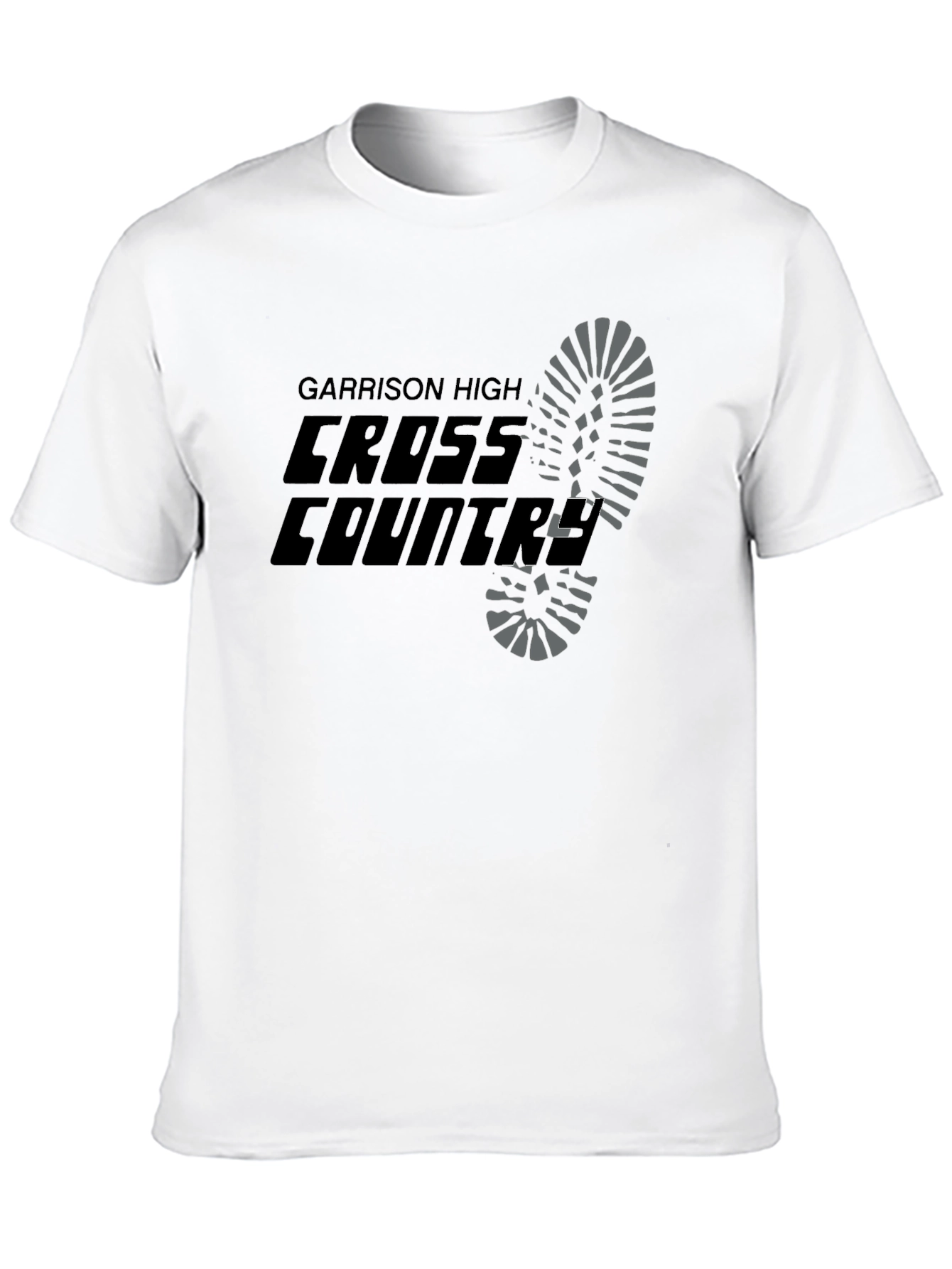Garrison High Cross Country Black Graphic Tee