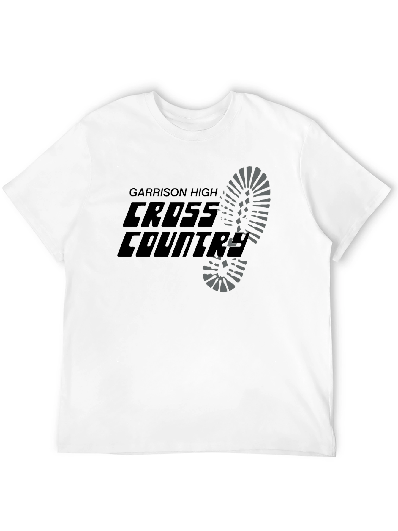 Garrison High Cross Country Black Graphic Tee