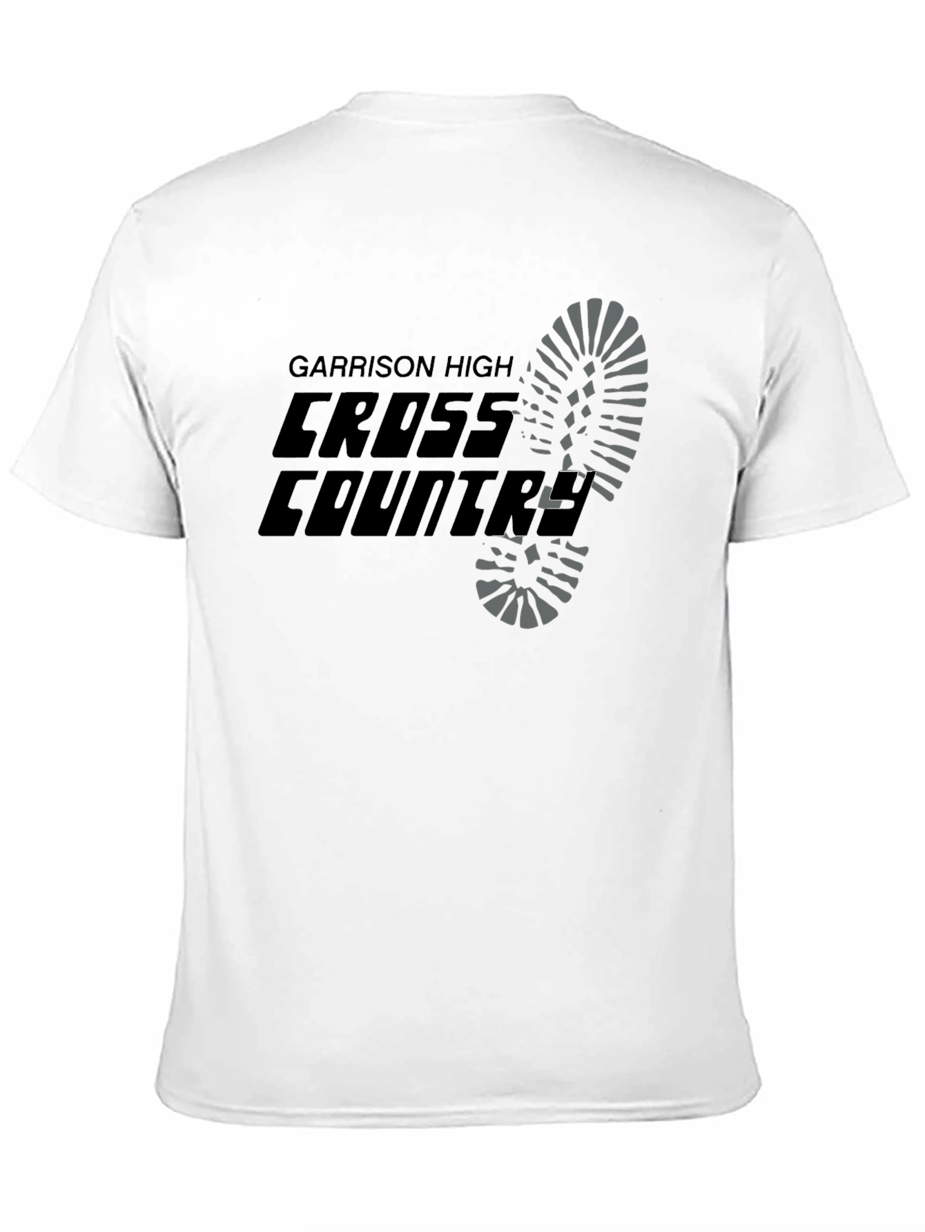 Garrison High Cross Country Black Graphic Tee