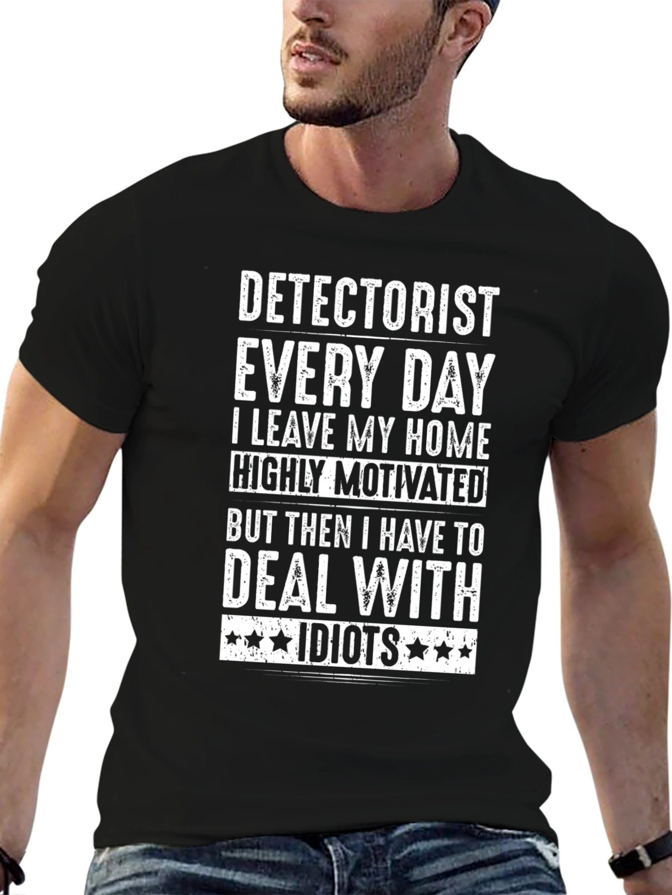 Detectorist Every Day T-Shirt Funny Metal Detecting Shirt