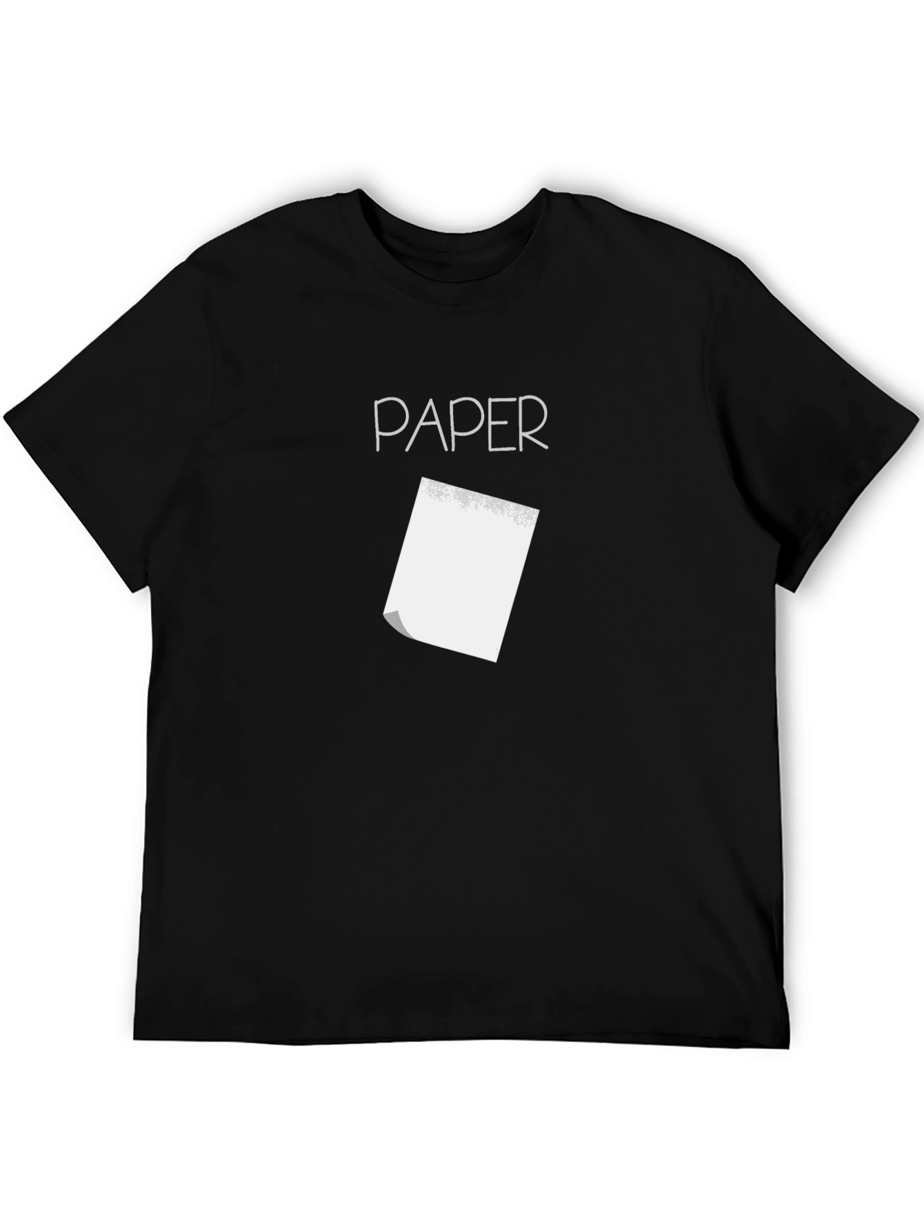 Paper T-Shirt - Minimalist Design Soft Cotton
