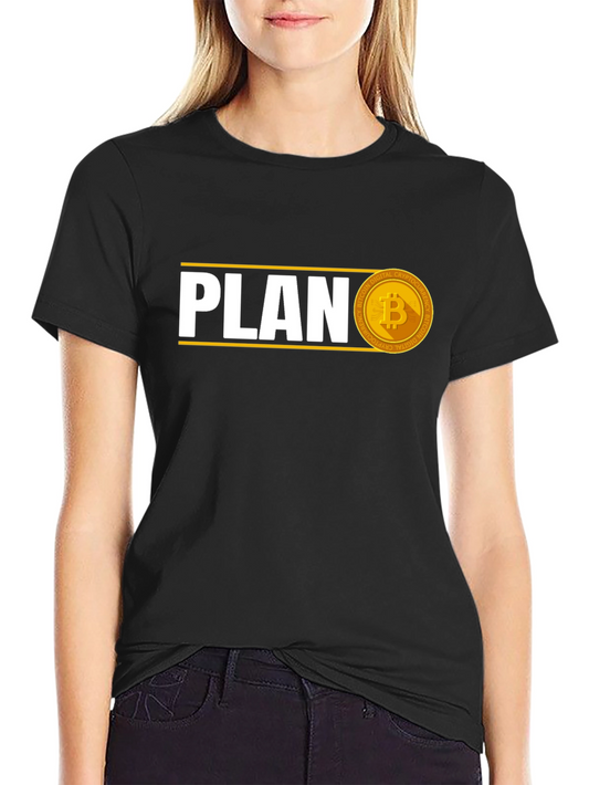 Bitcoin Plan T-Shirt - Crypto Investor Tee