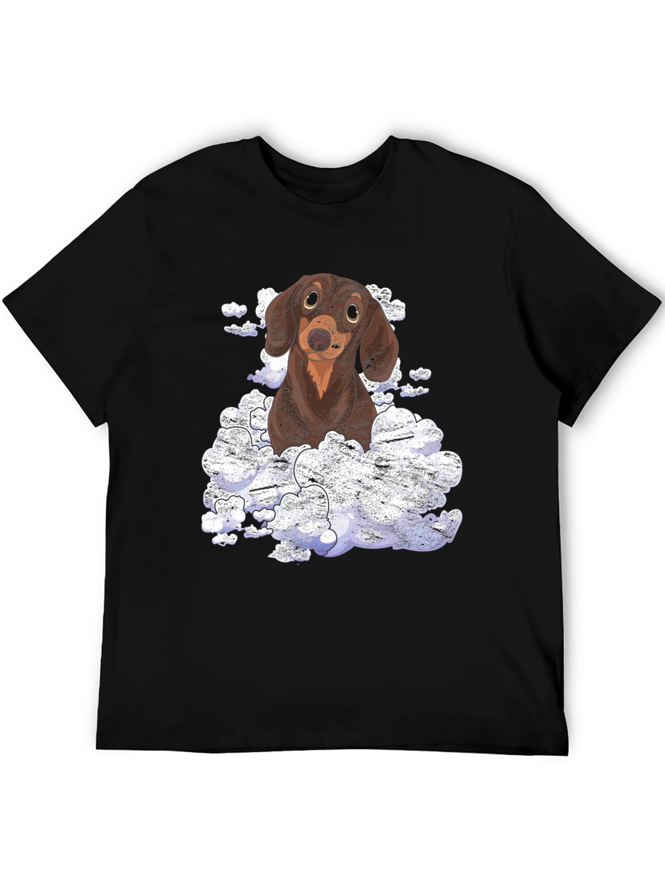 Dachshund in Clouds Graphic Tee