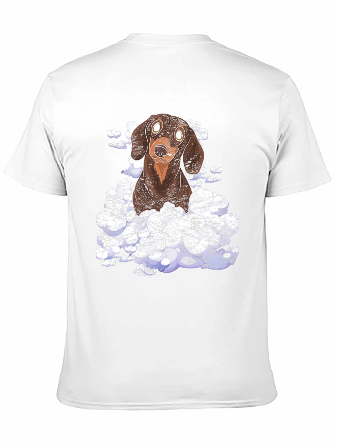 Dachshund in Clouds Graphic Tee
