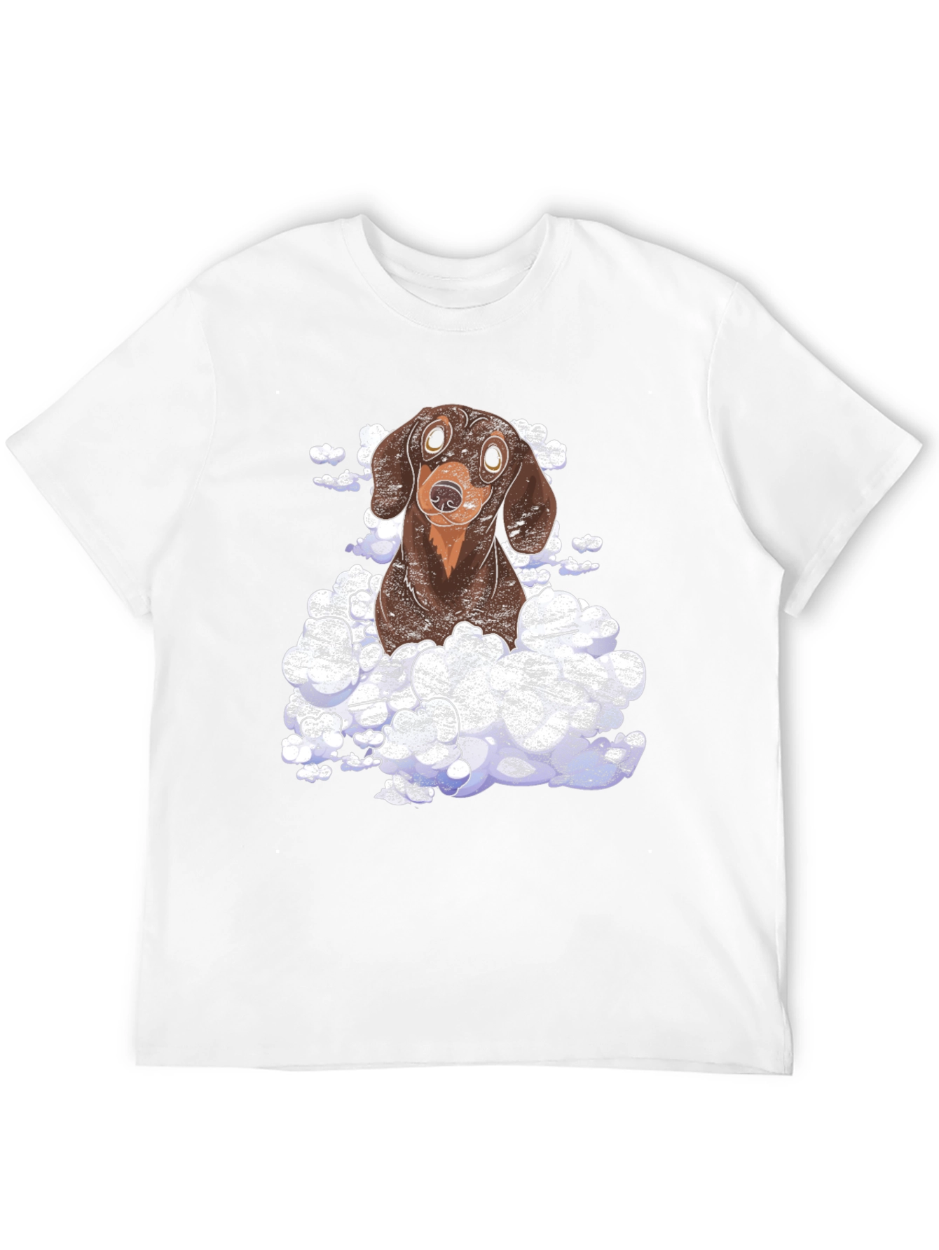 Dachshund in Clouds Graphic Tee