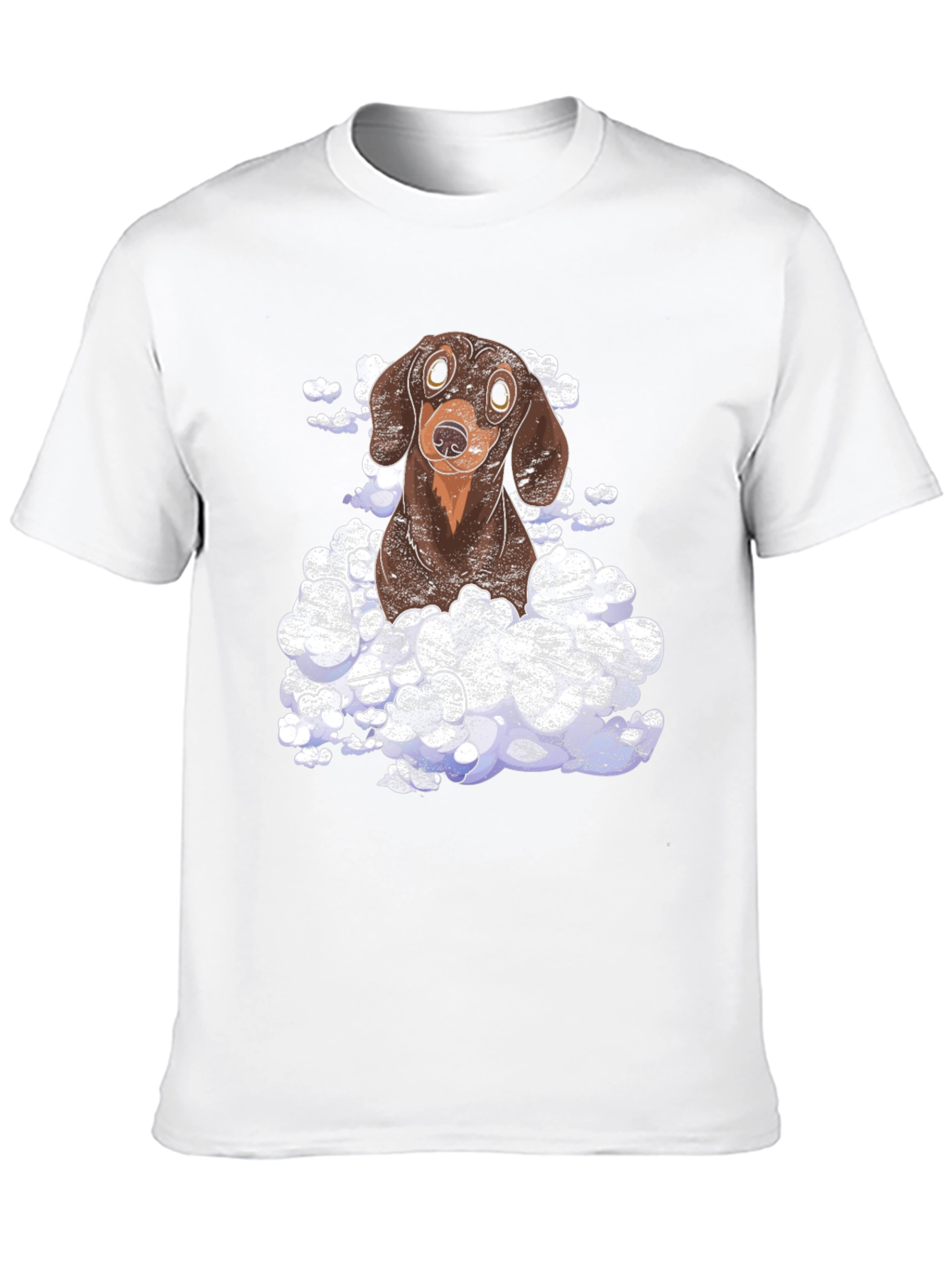 Dachshund in Clouds Graphic Tee