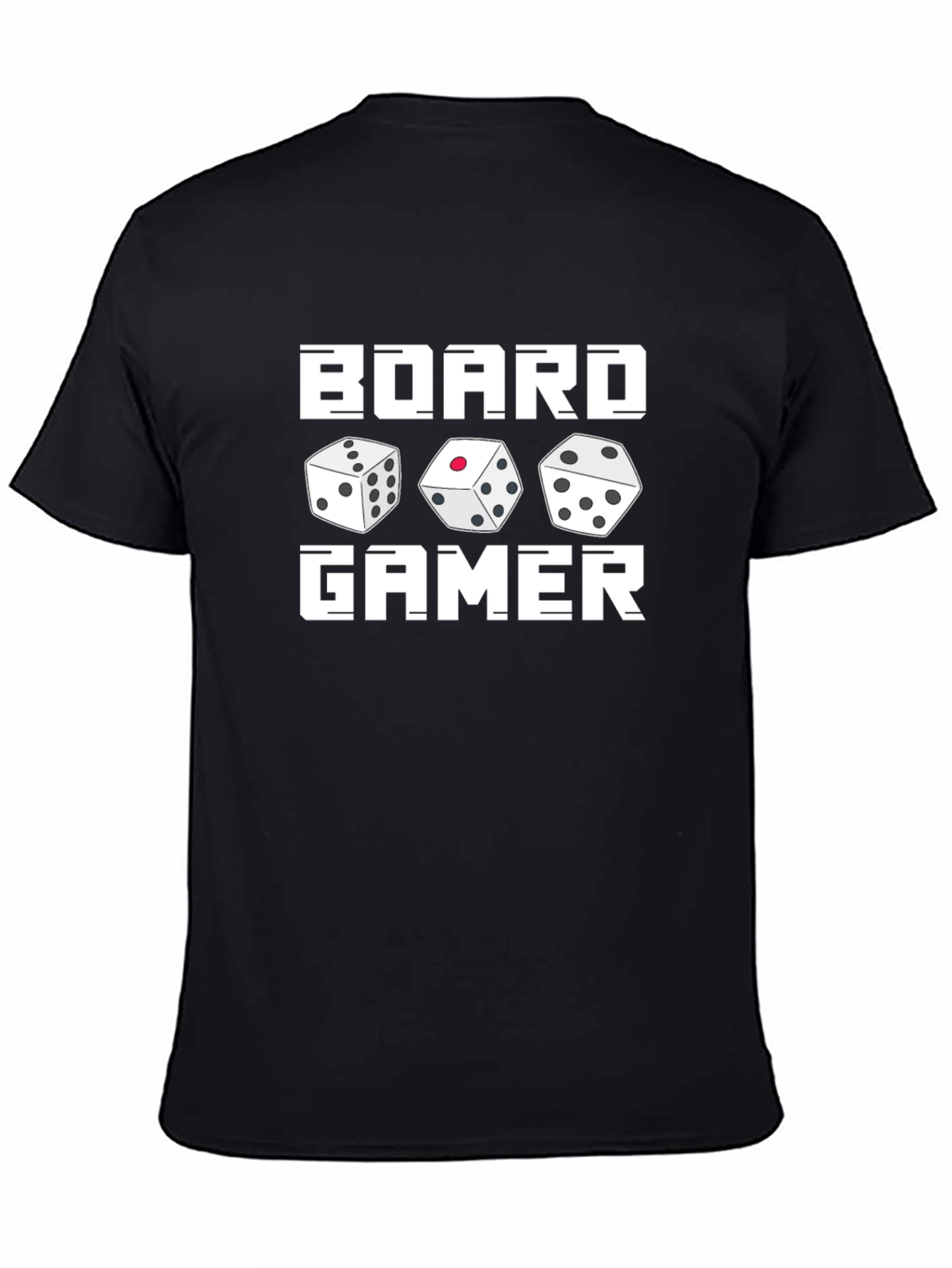 Board Gamer T-Shirt - Dice Design