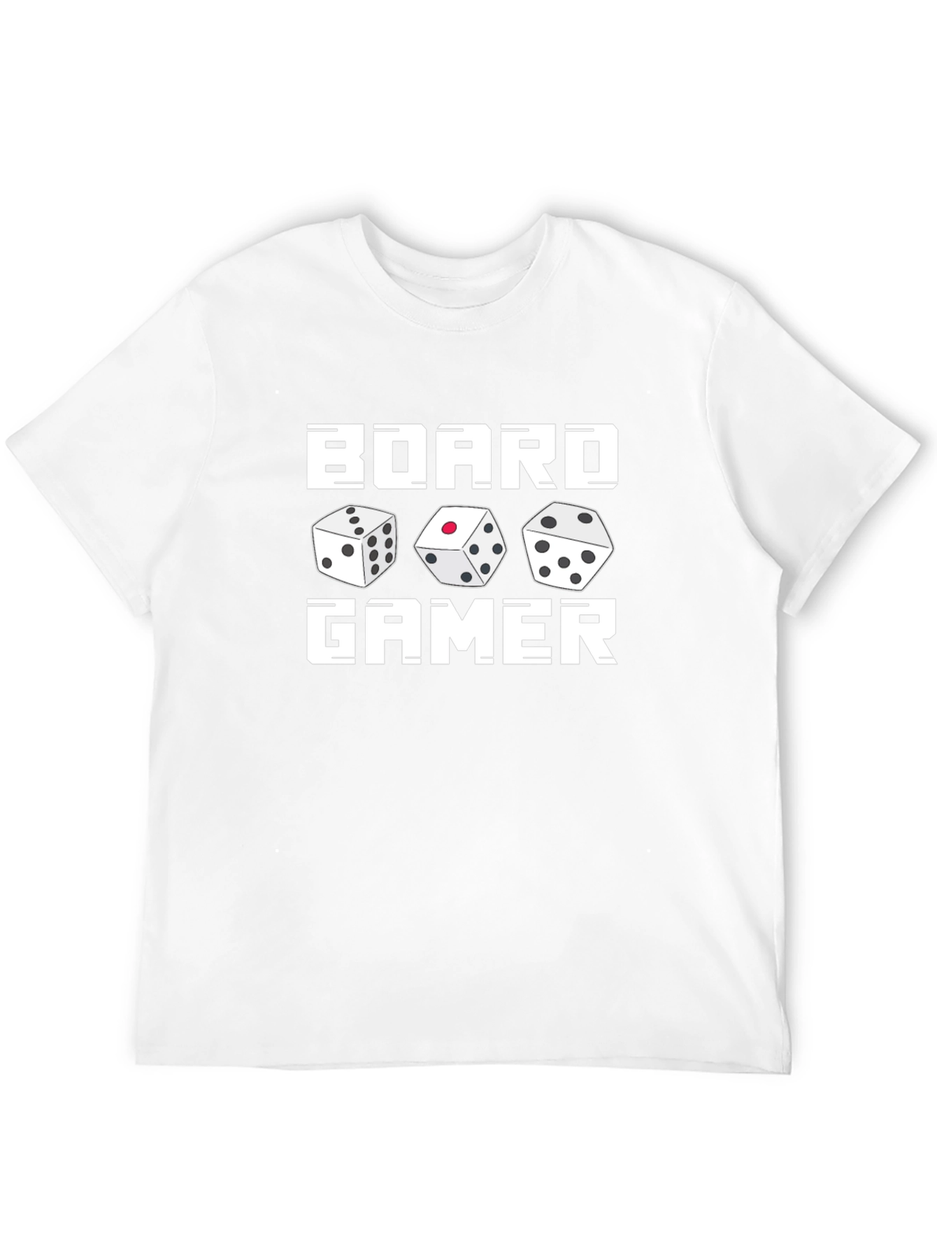 Board Gamer T-Shirt - Dice Design