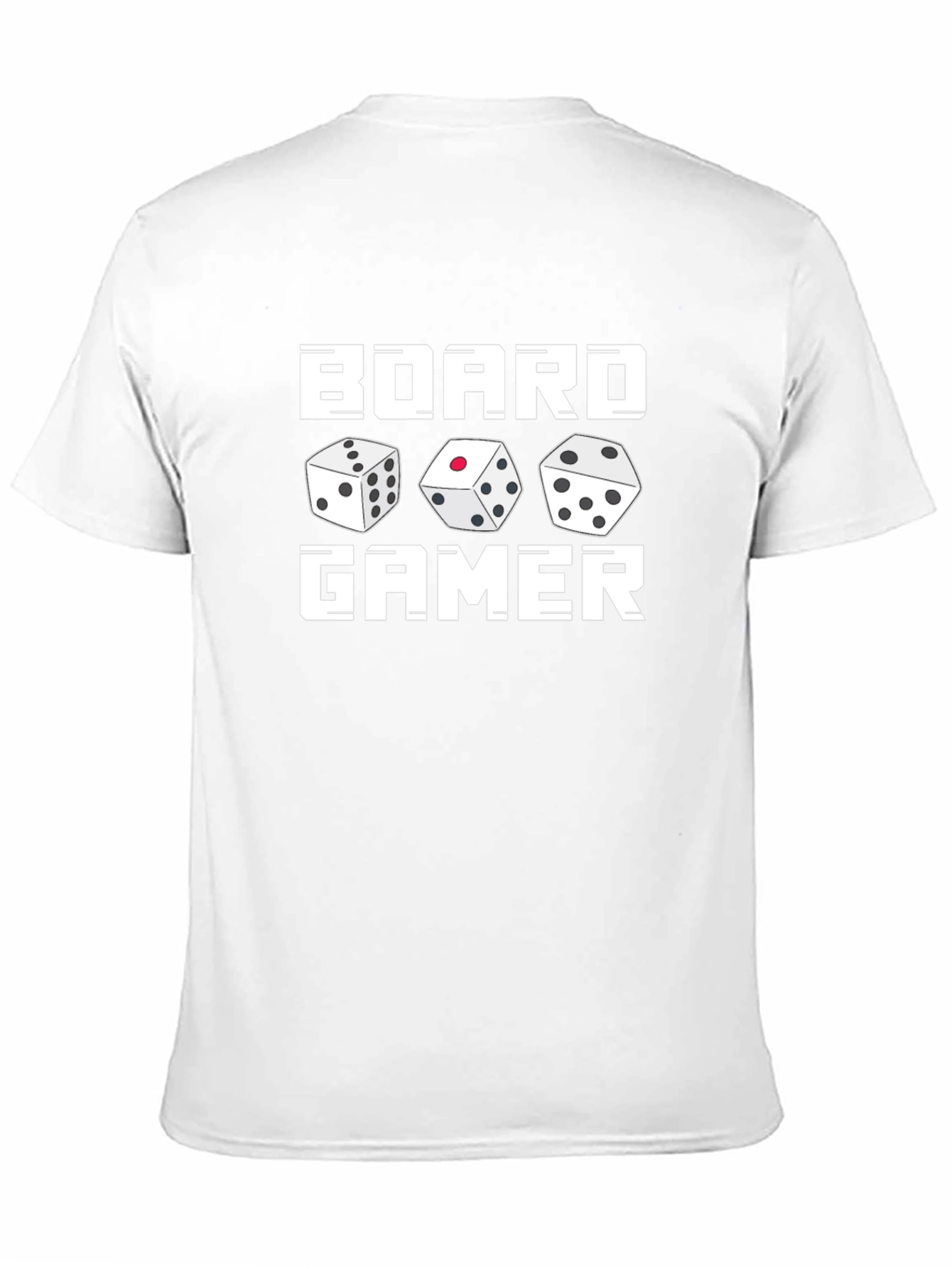 Board Gamer T-Shirt - Dice Design