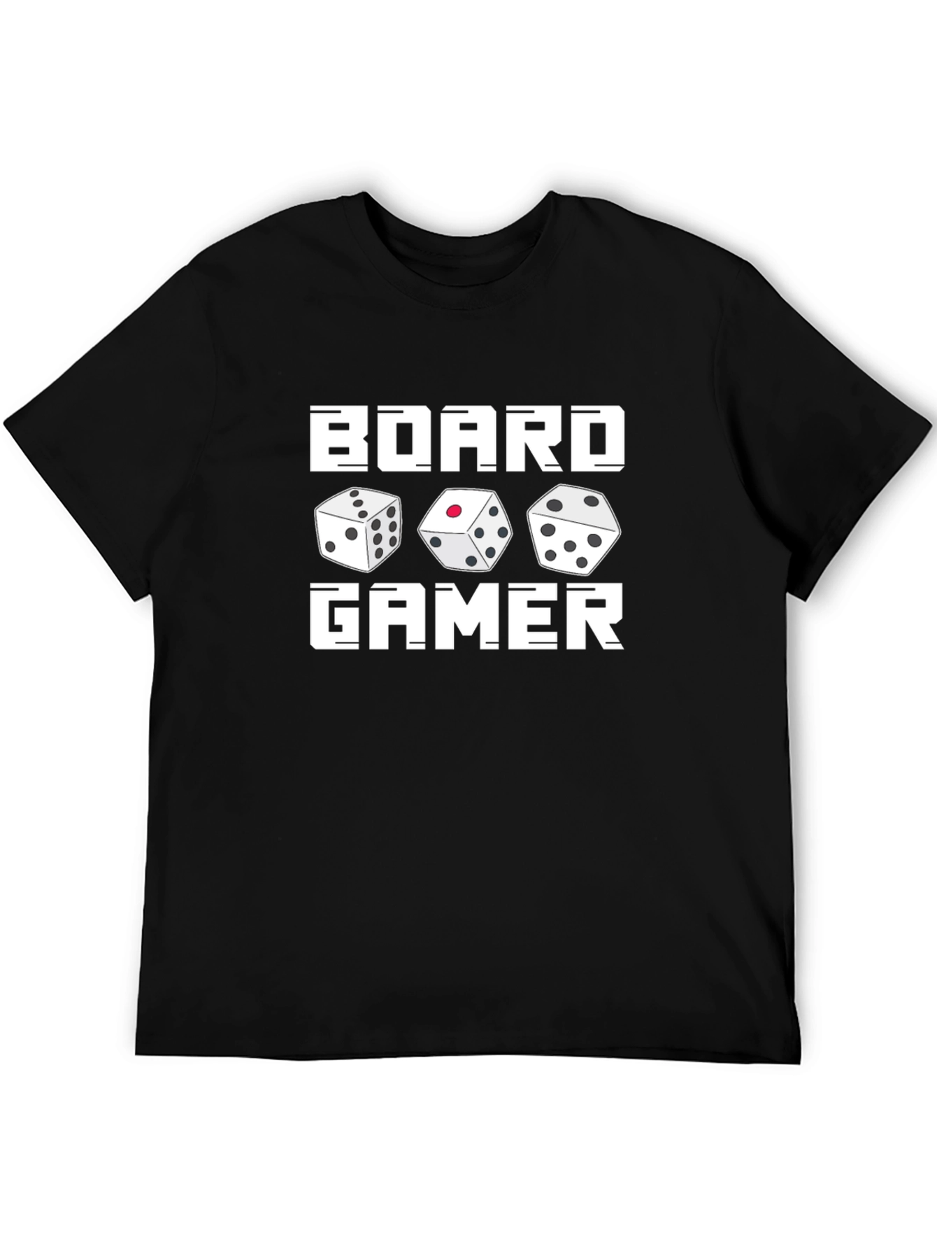 Board Gamer T-Shirt - Dice Design
