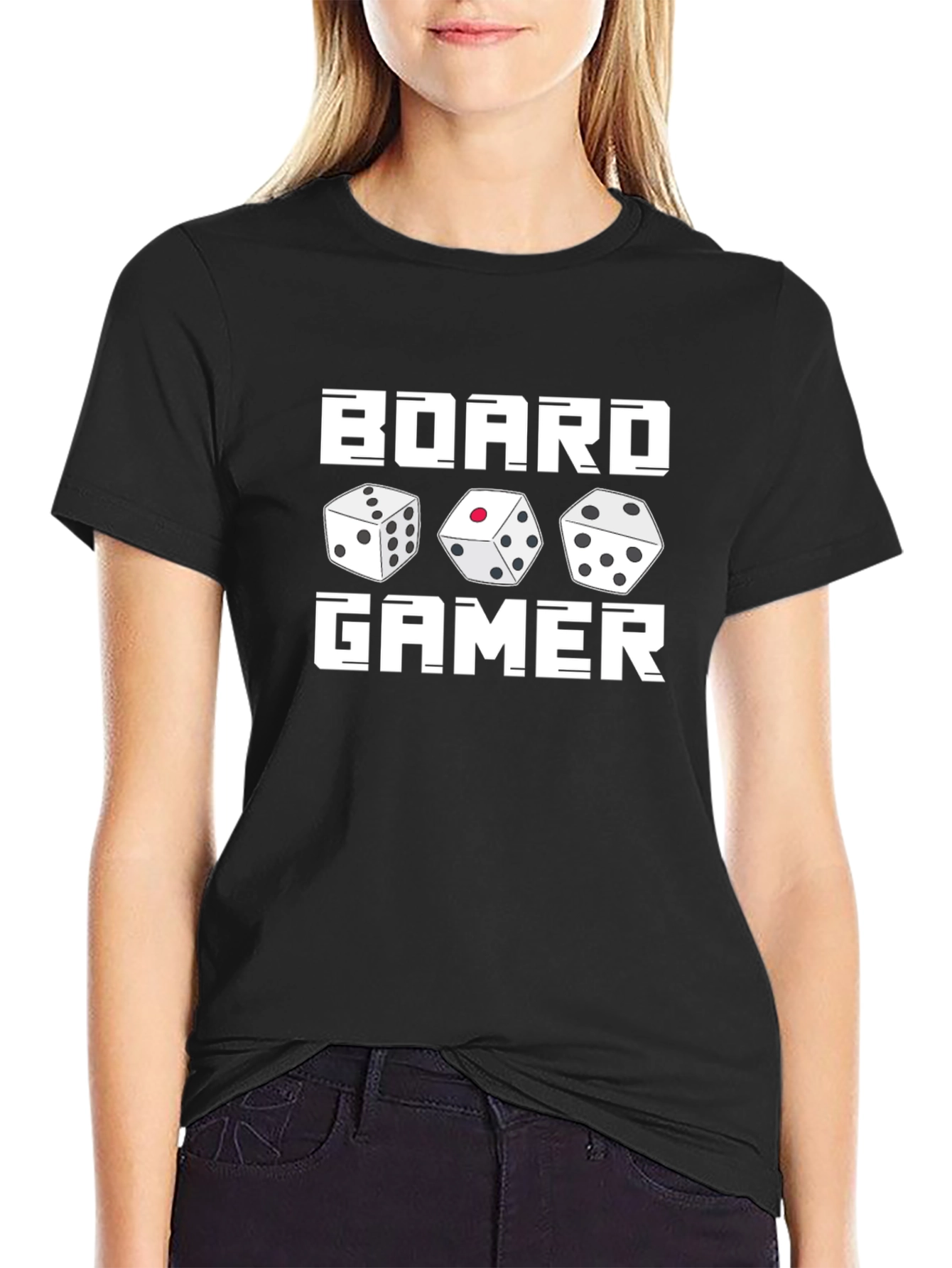 Board Gamer T-Shirt - Dice Design