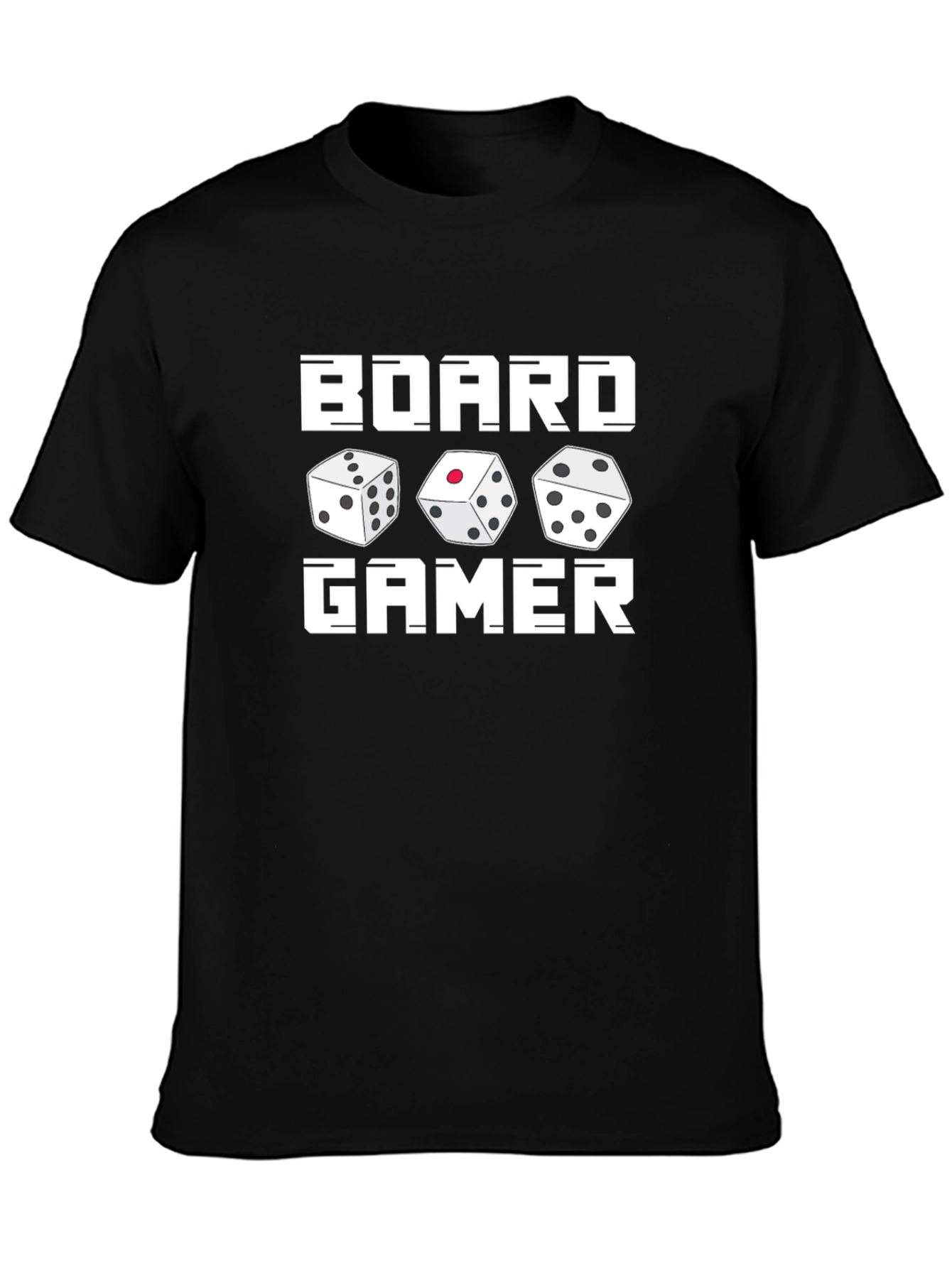 Board Gamer T-Shirt - Dice Design