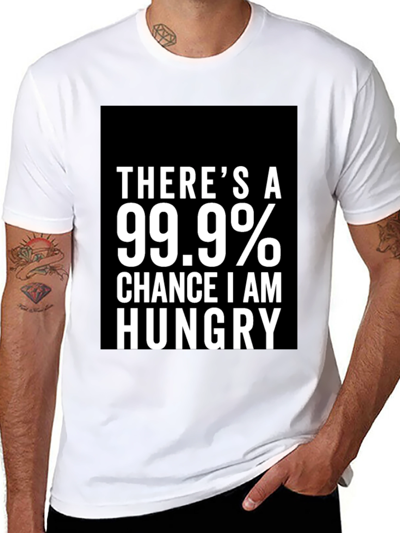 Hungry Humor Graphic Tee | Funny Mens T-Shirt