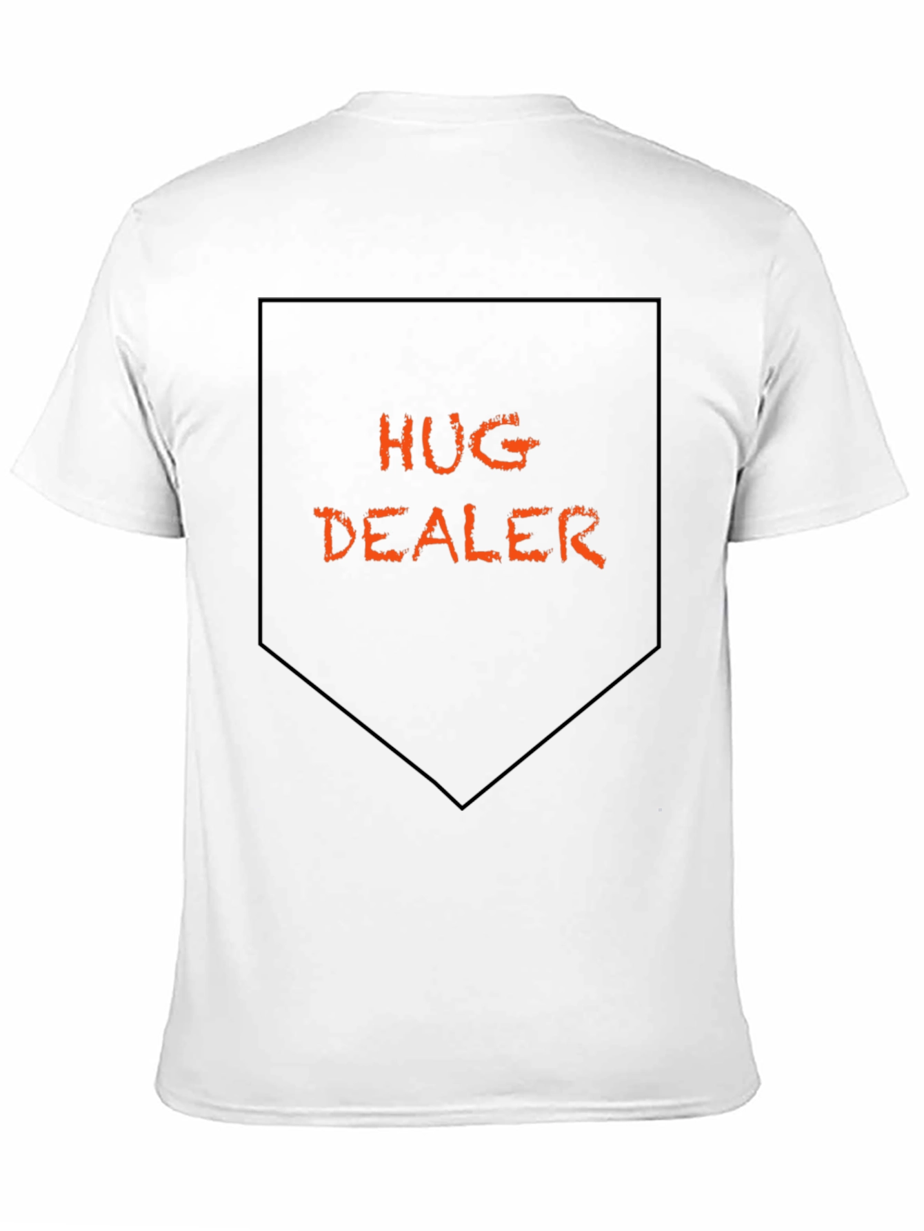 Hug Dealer Graphic Tee - Black Short Sleeve