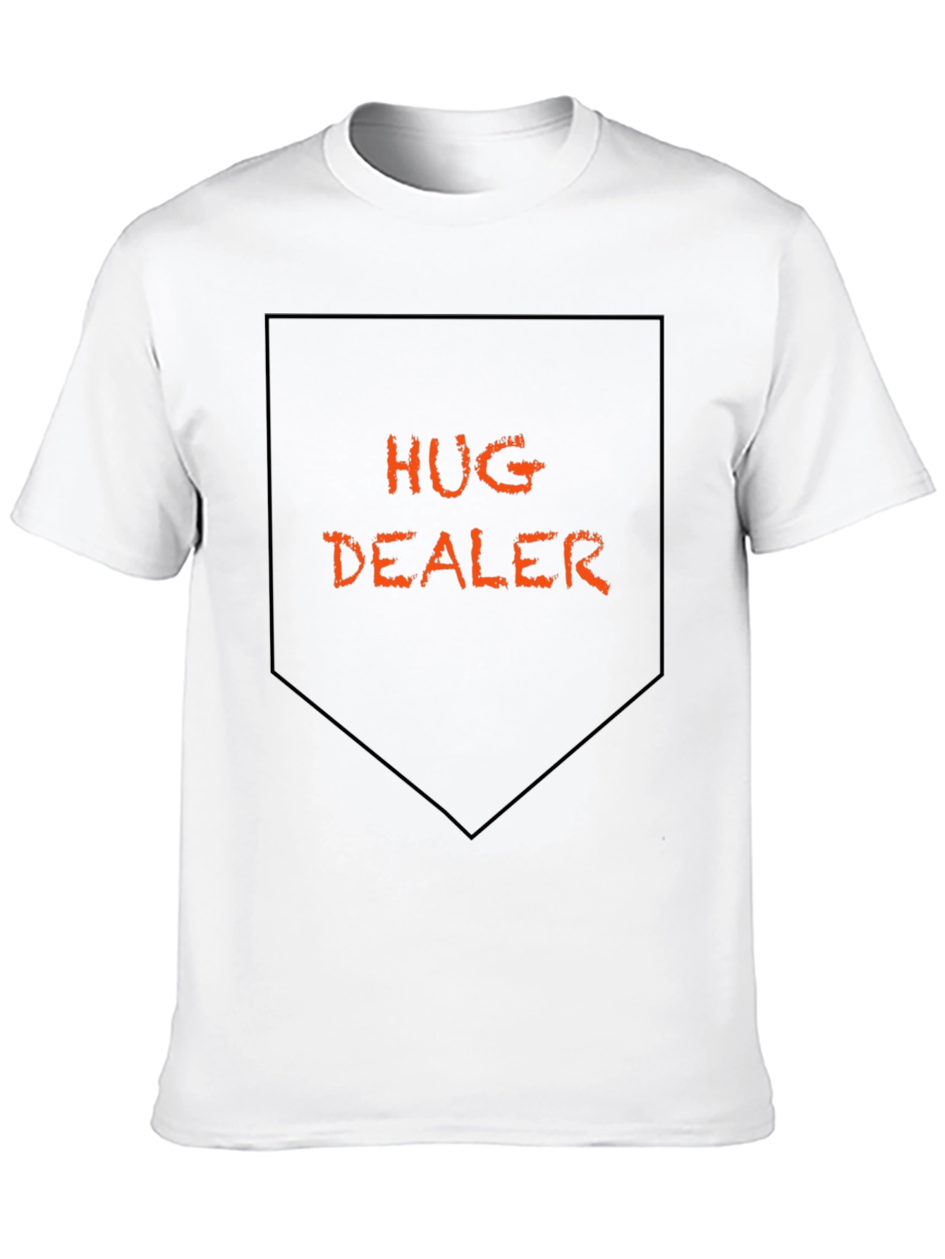 Hug Dealer Graphic Tee - Black Short Sleeve
