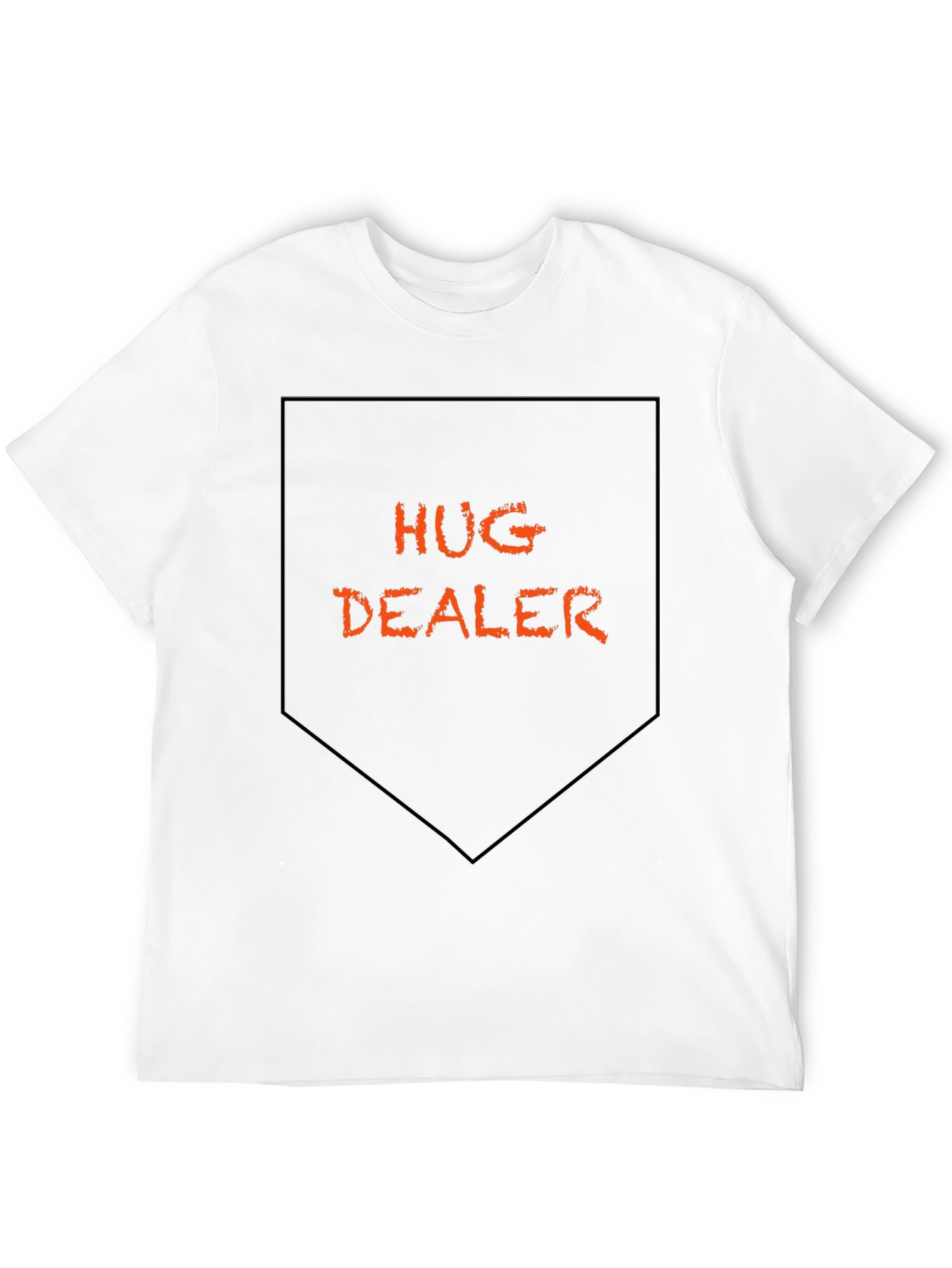 Hug Dealer Graphic Tee - Black Short Sleeve