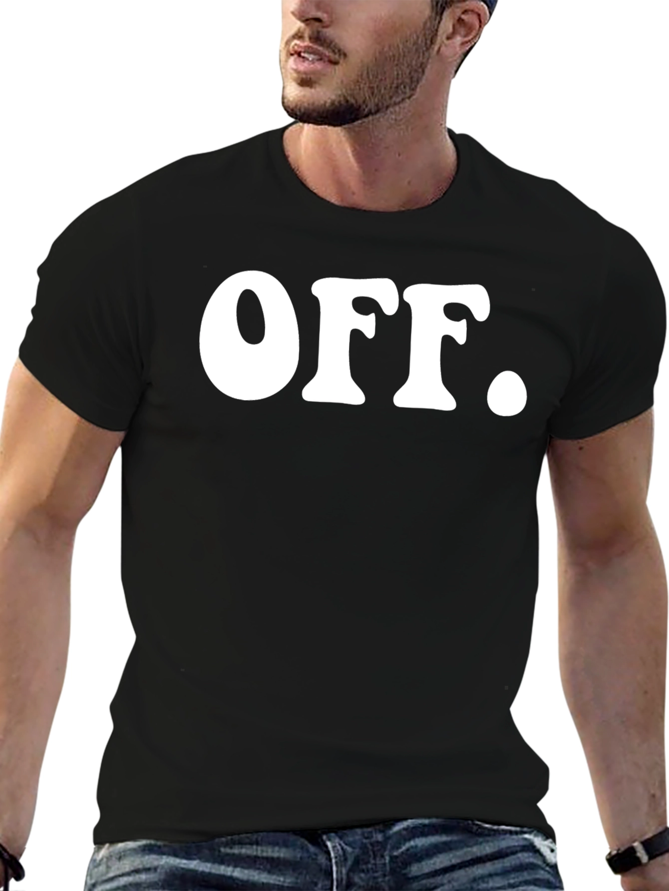 OFF. Statement Tee - Bold Casual Style