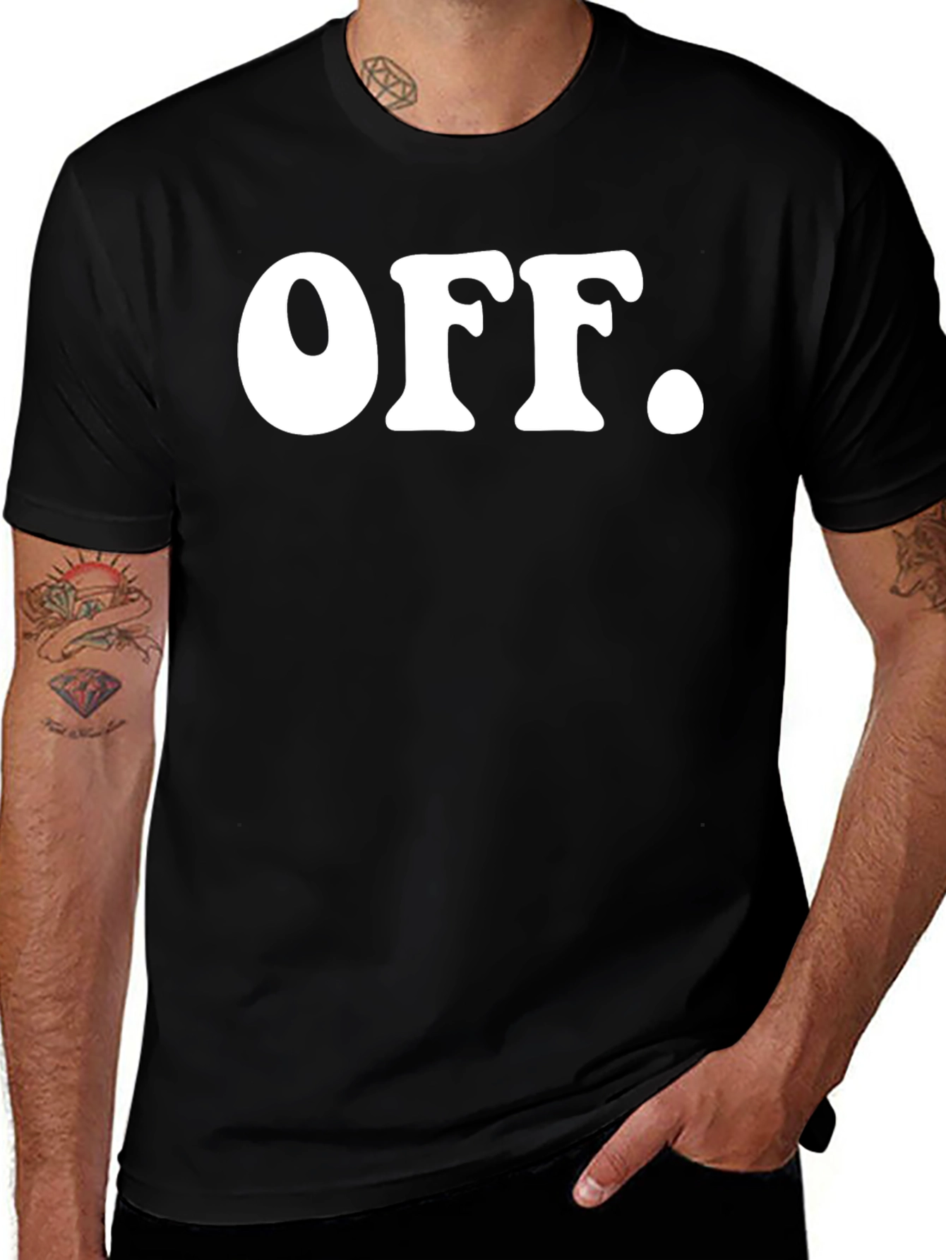 OFF. Statement Tee - Bold Casual Style