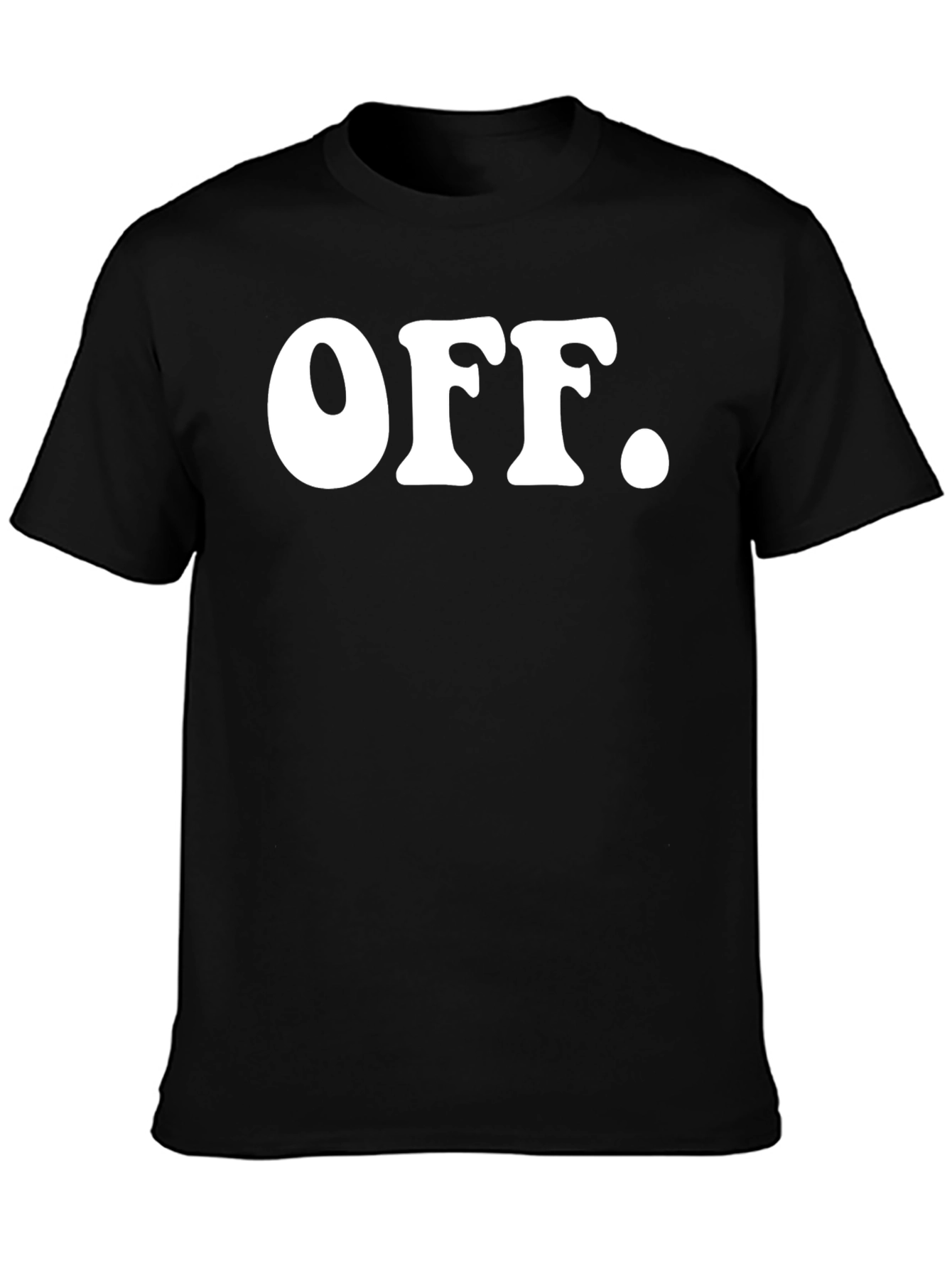 OFF. Statement Tee - Bold Casual Style