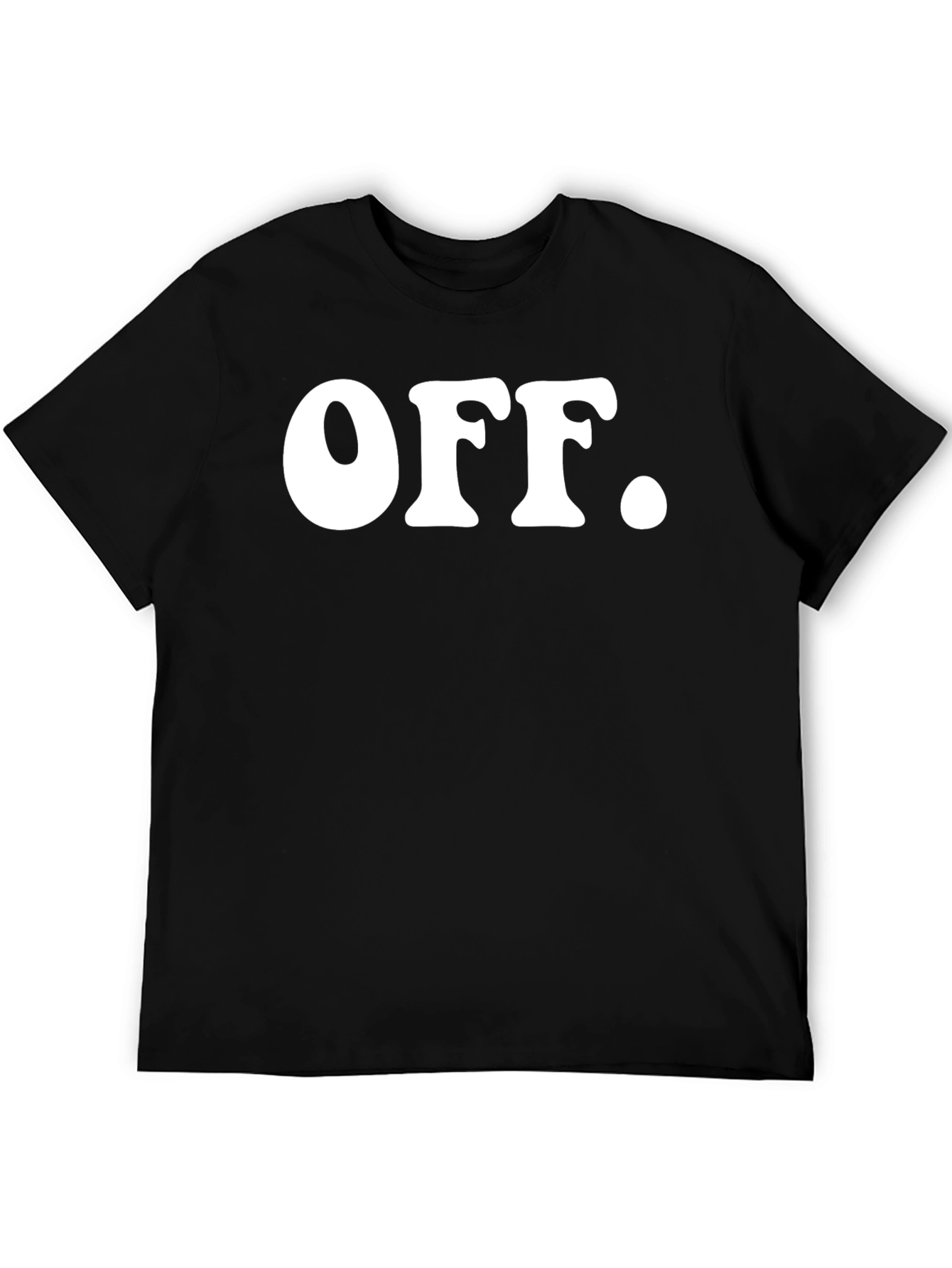 OFF. Statement Tee - Bold Casual Style