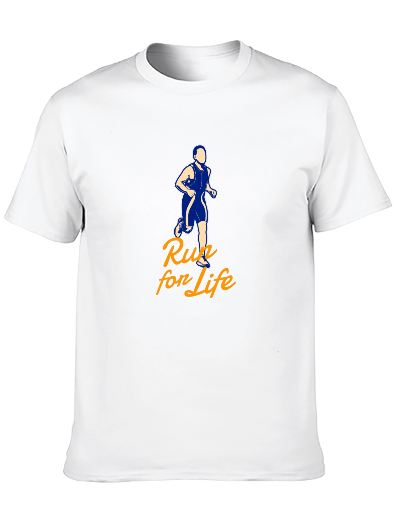 Run for Life Graphic Tee - Black